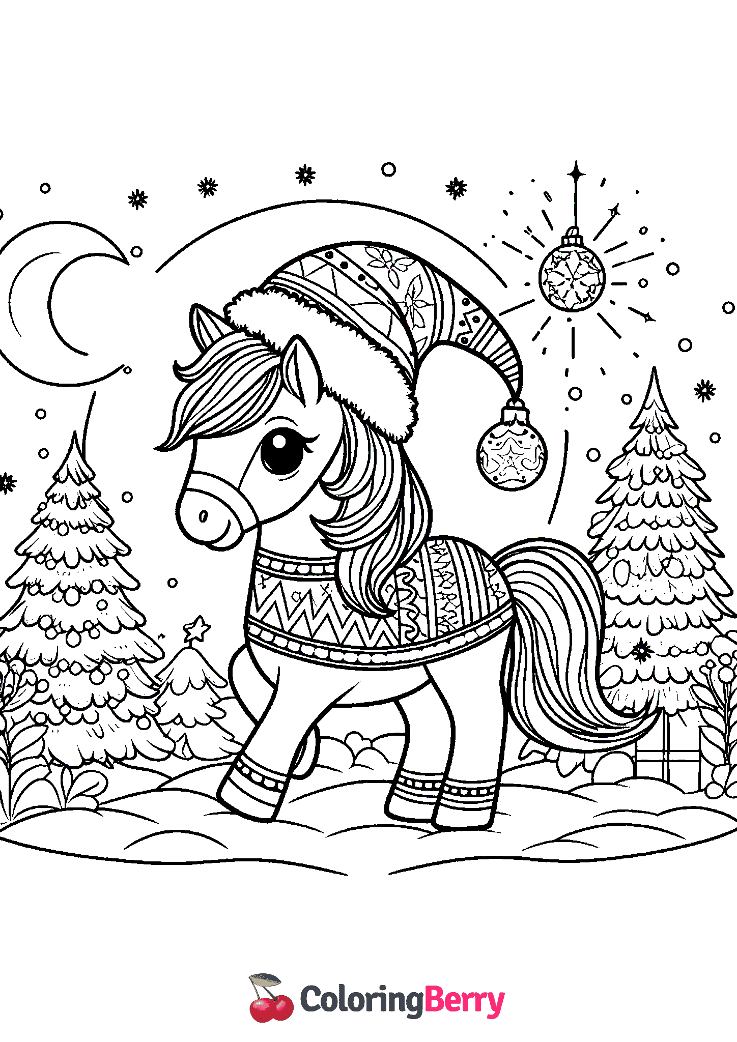 Christmas Horse
