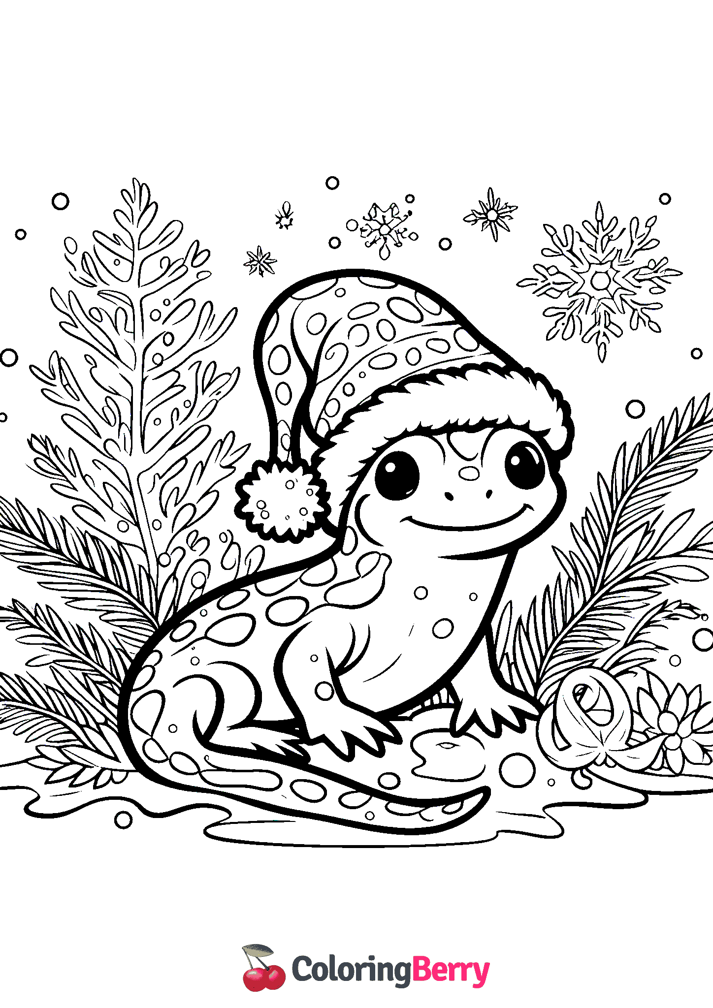 Christmas Salamander