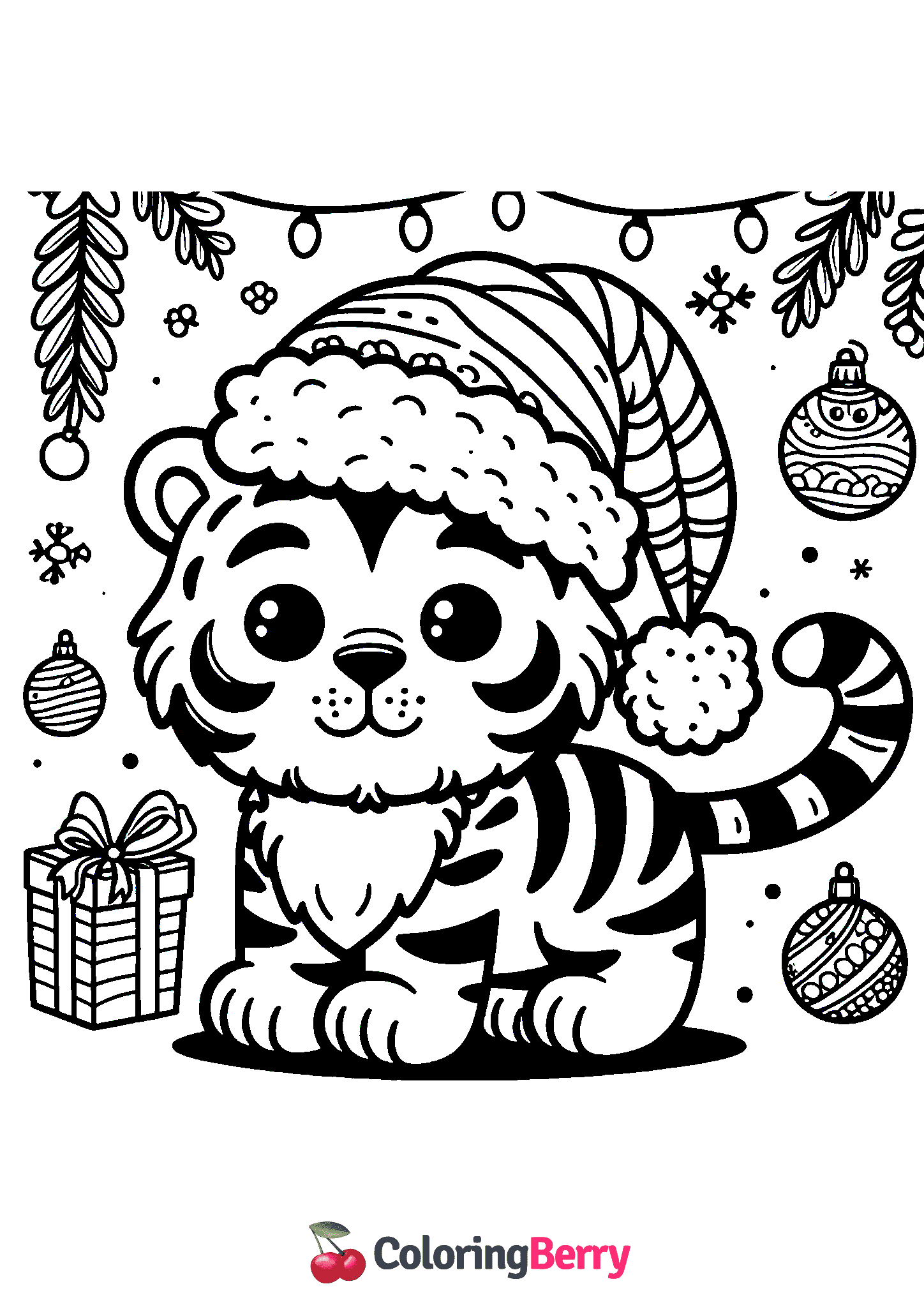 Christmas Tiger