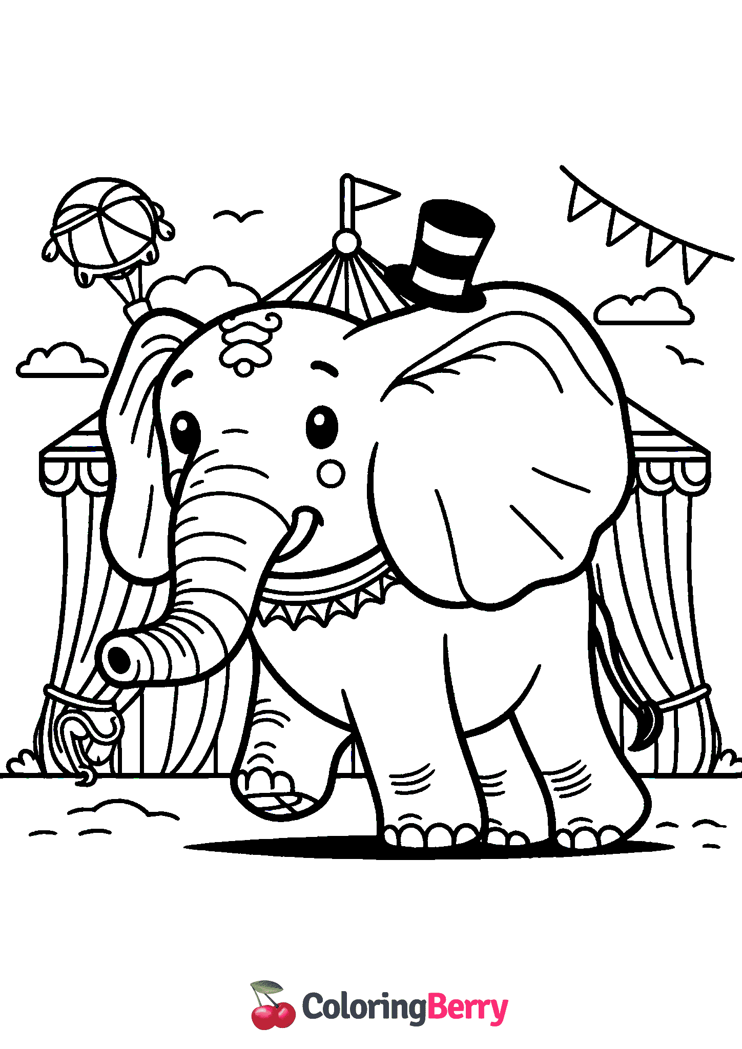 Circus Elephant