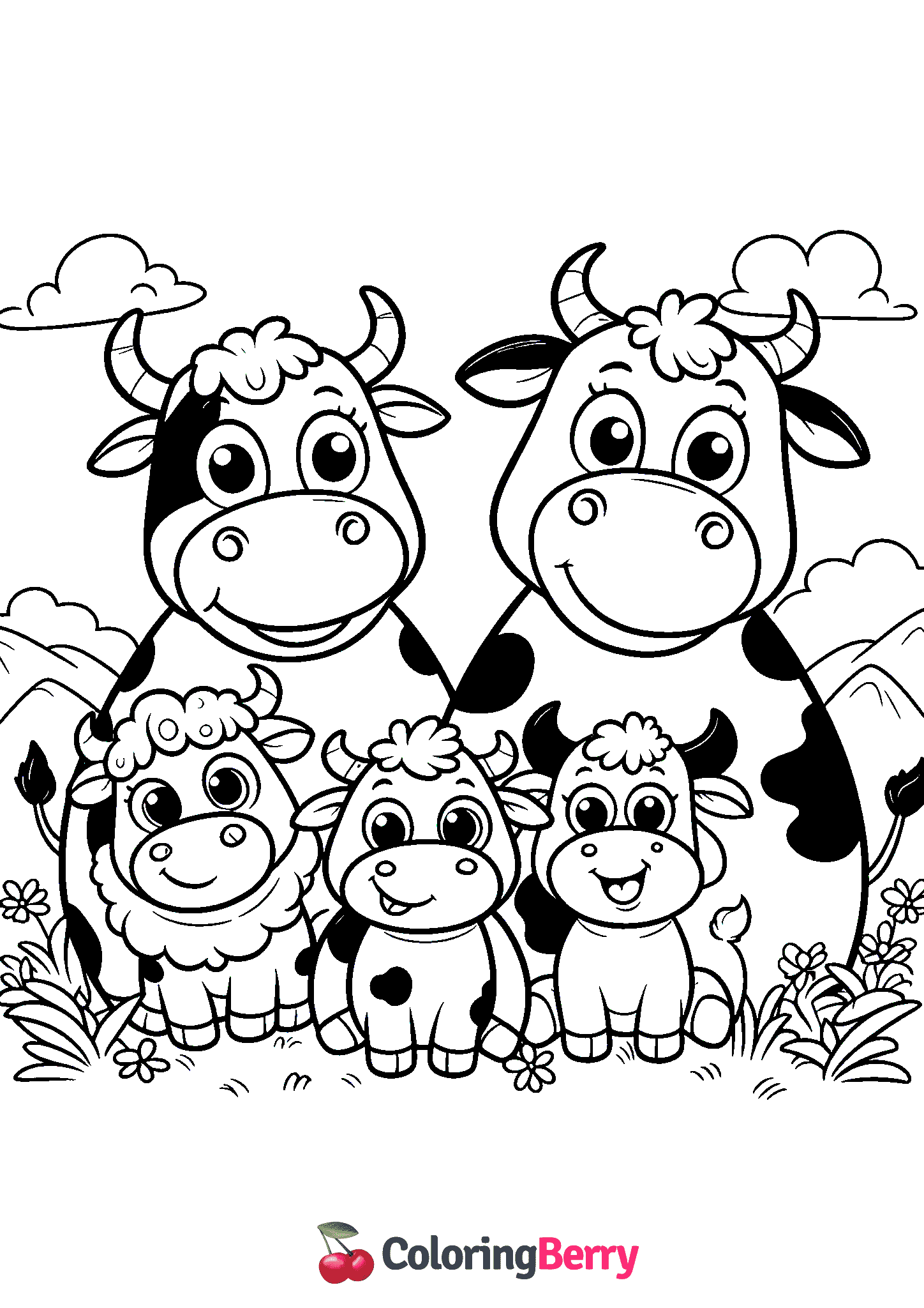 Cow Family