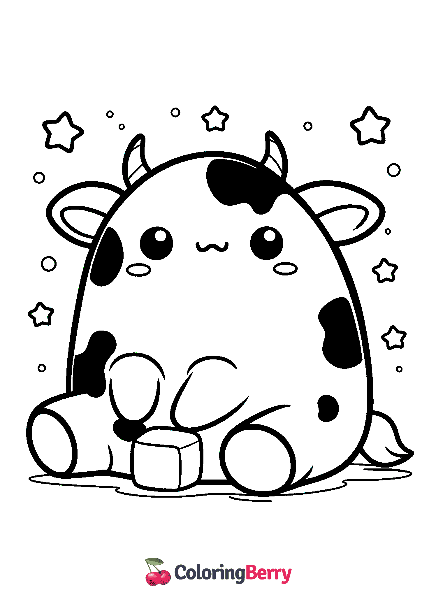 Cow Squishmallow