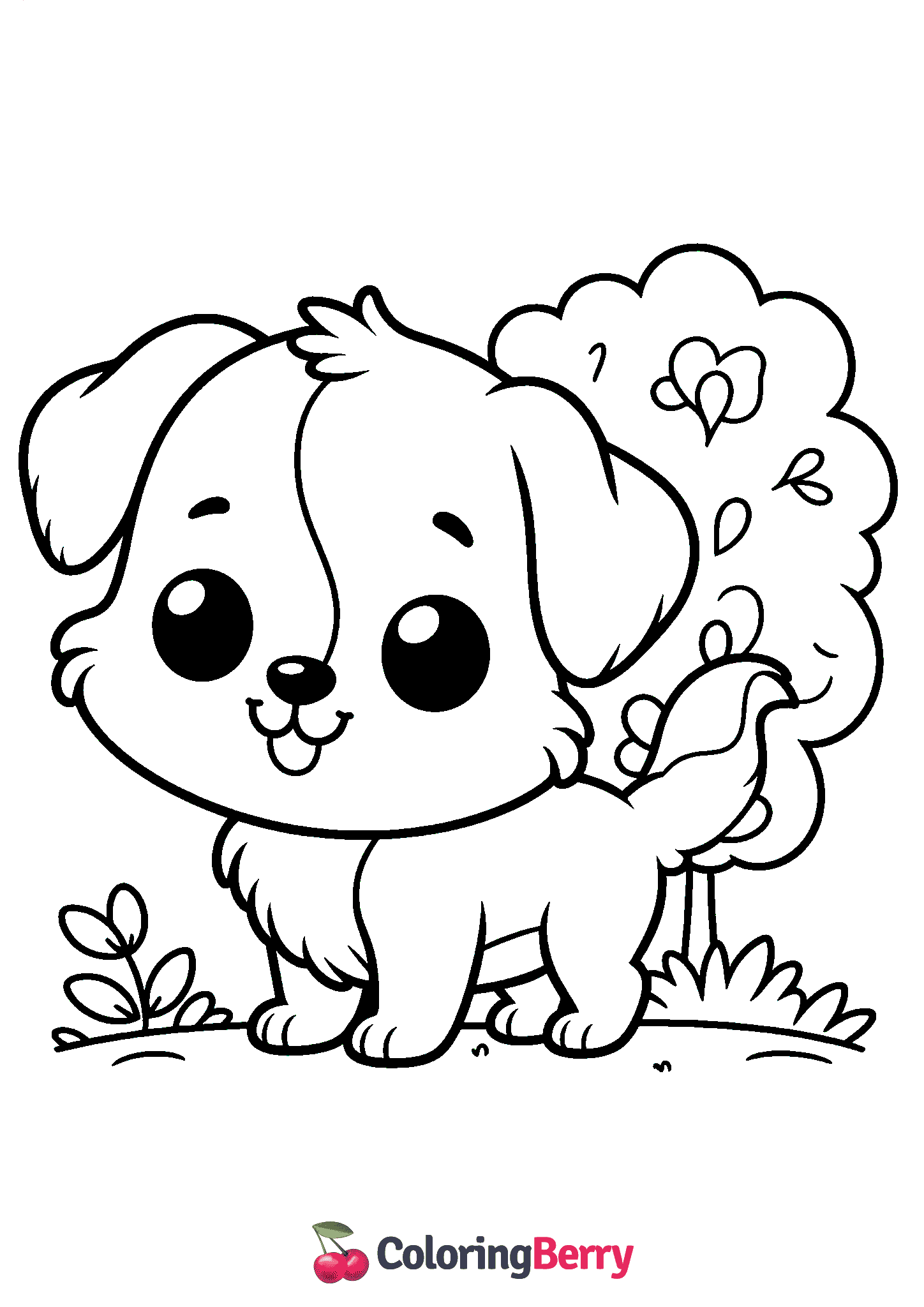Cute Cartoon Dog