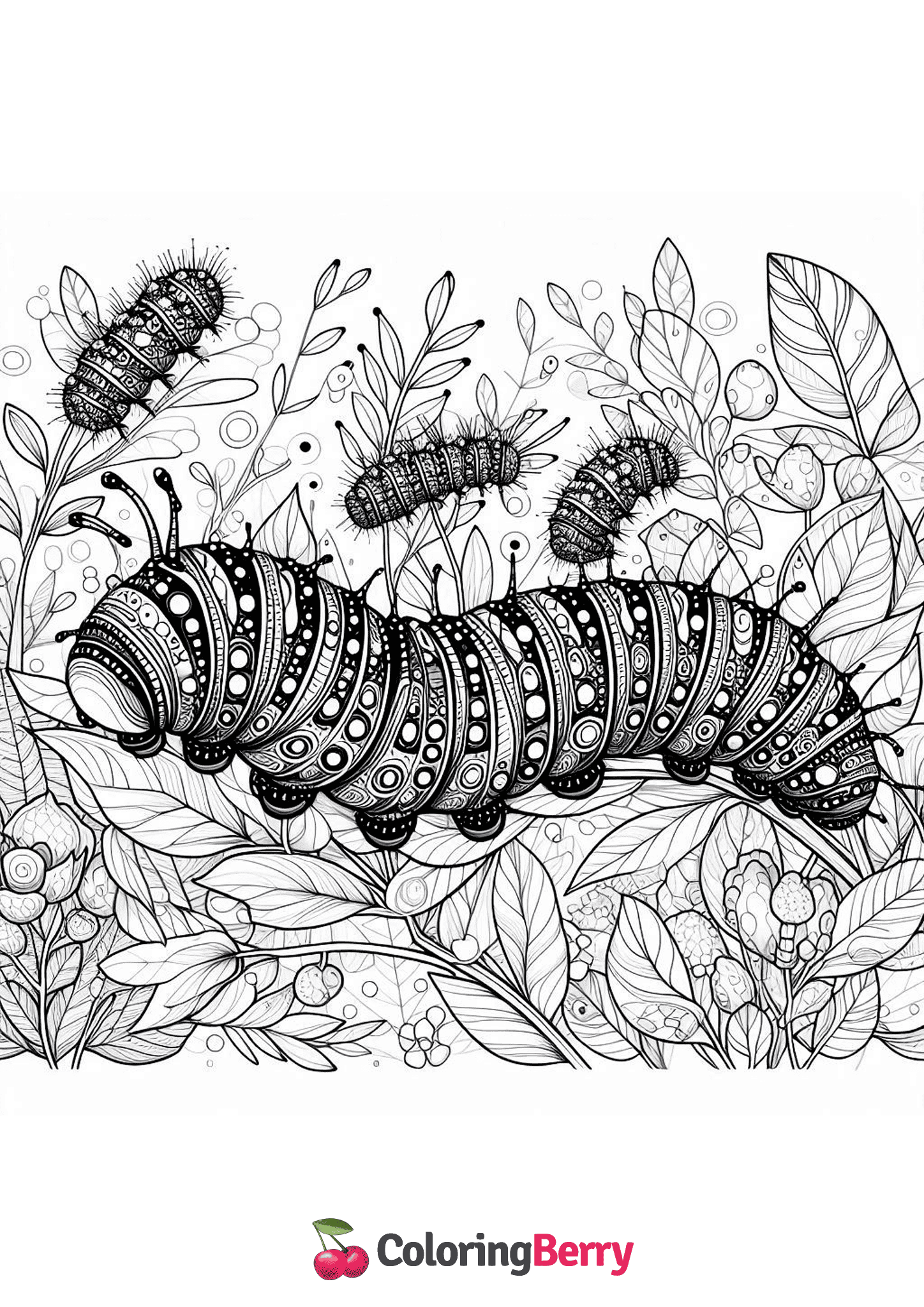 Detailed Caterpillar