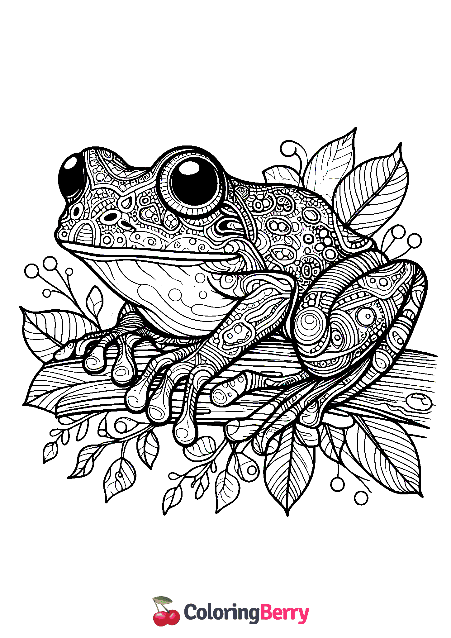 Detailed Frog
