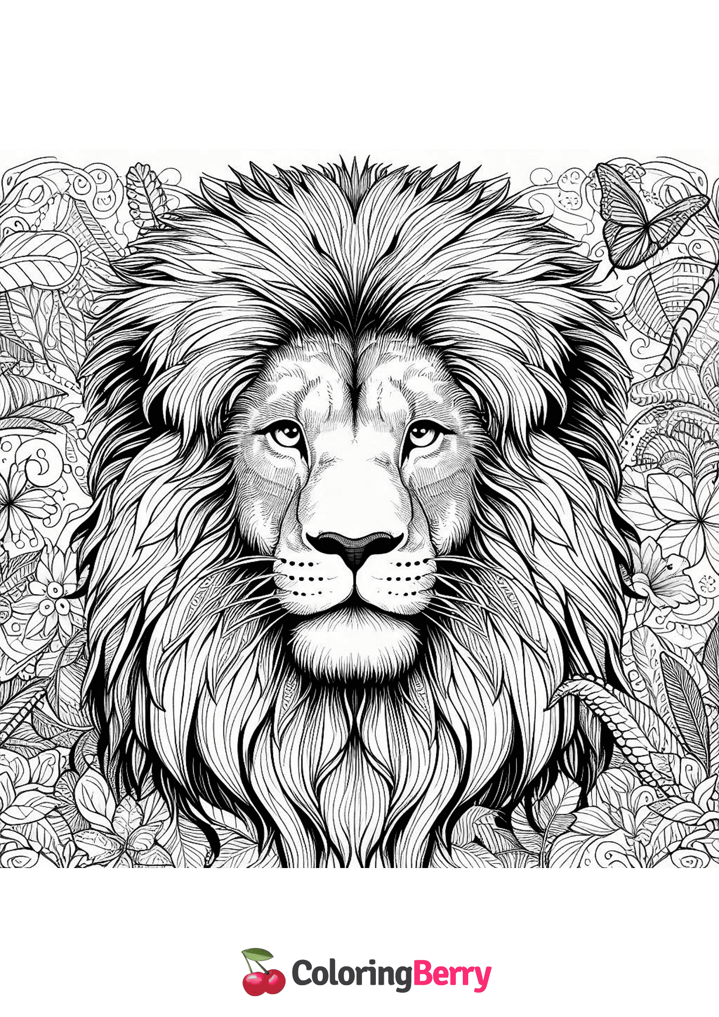 Detailed Lion