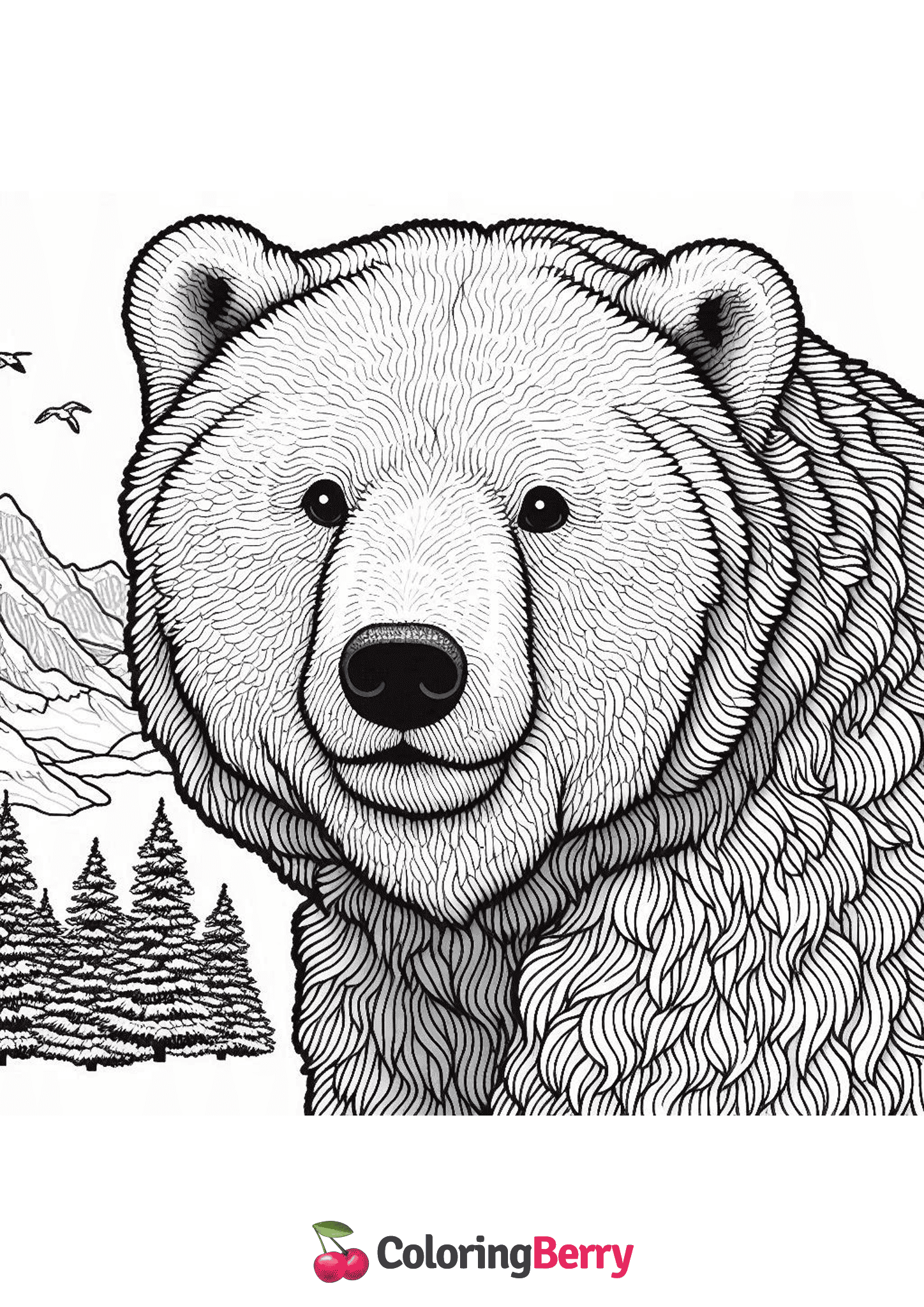 Detailed Polar Bear