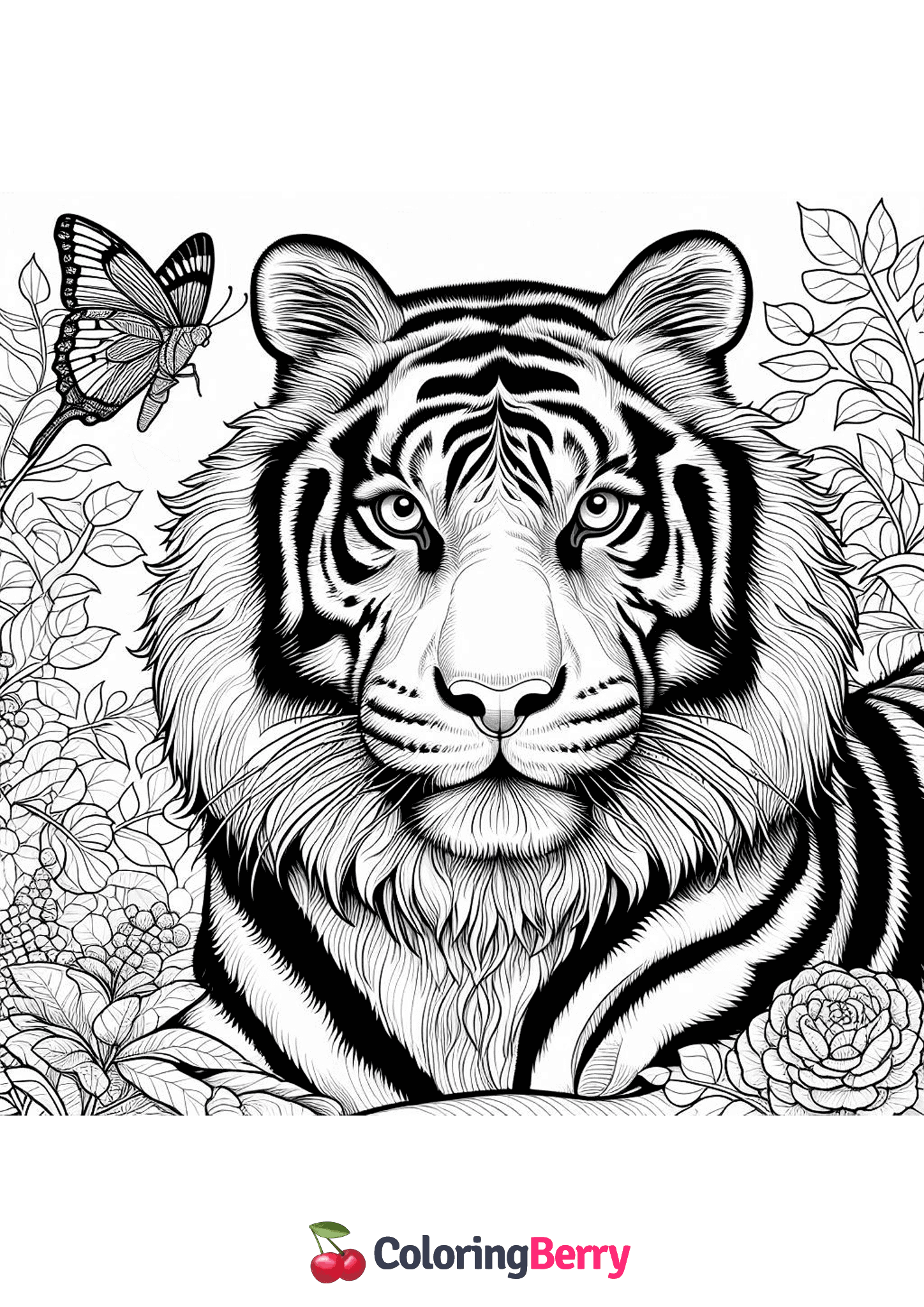 Detailed Tiger