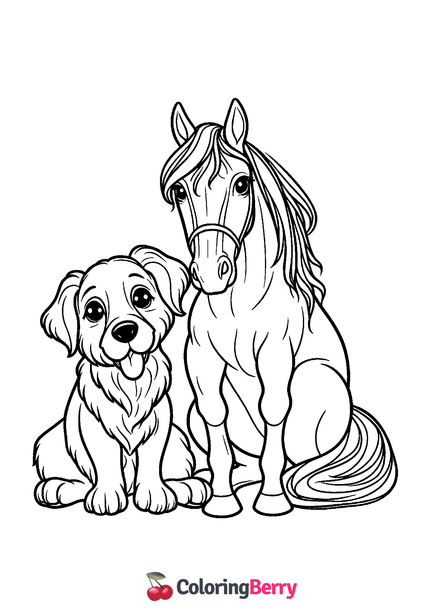 Dog and Horse