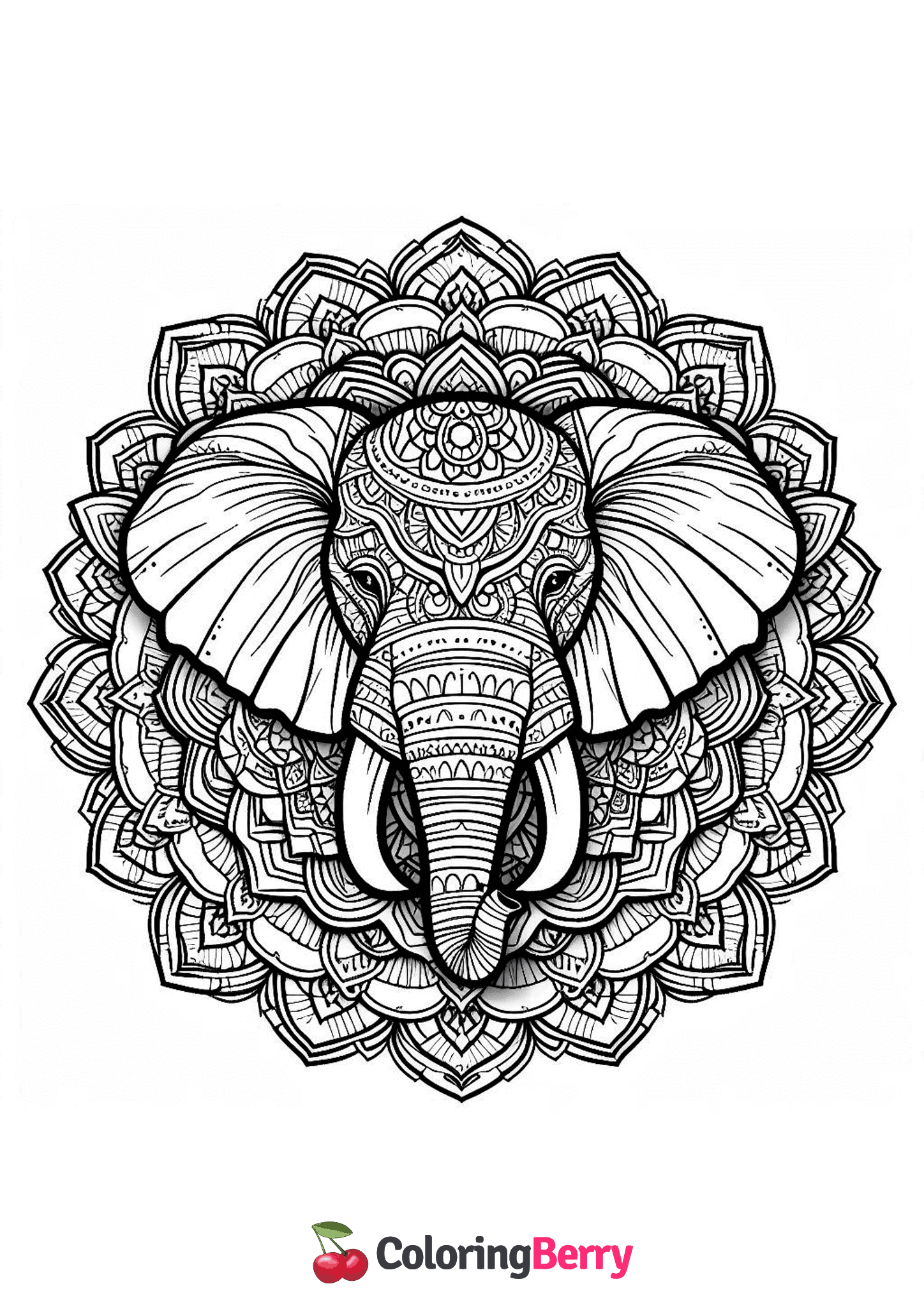 Elephant Mandala
