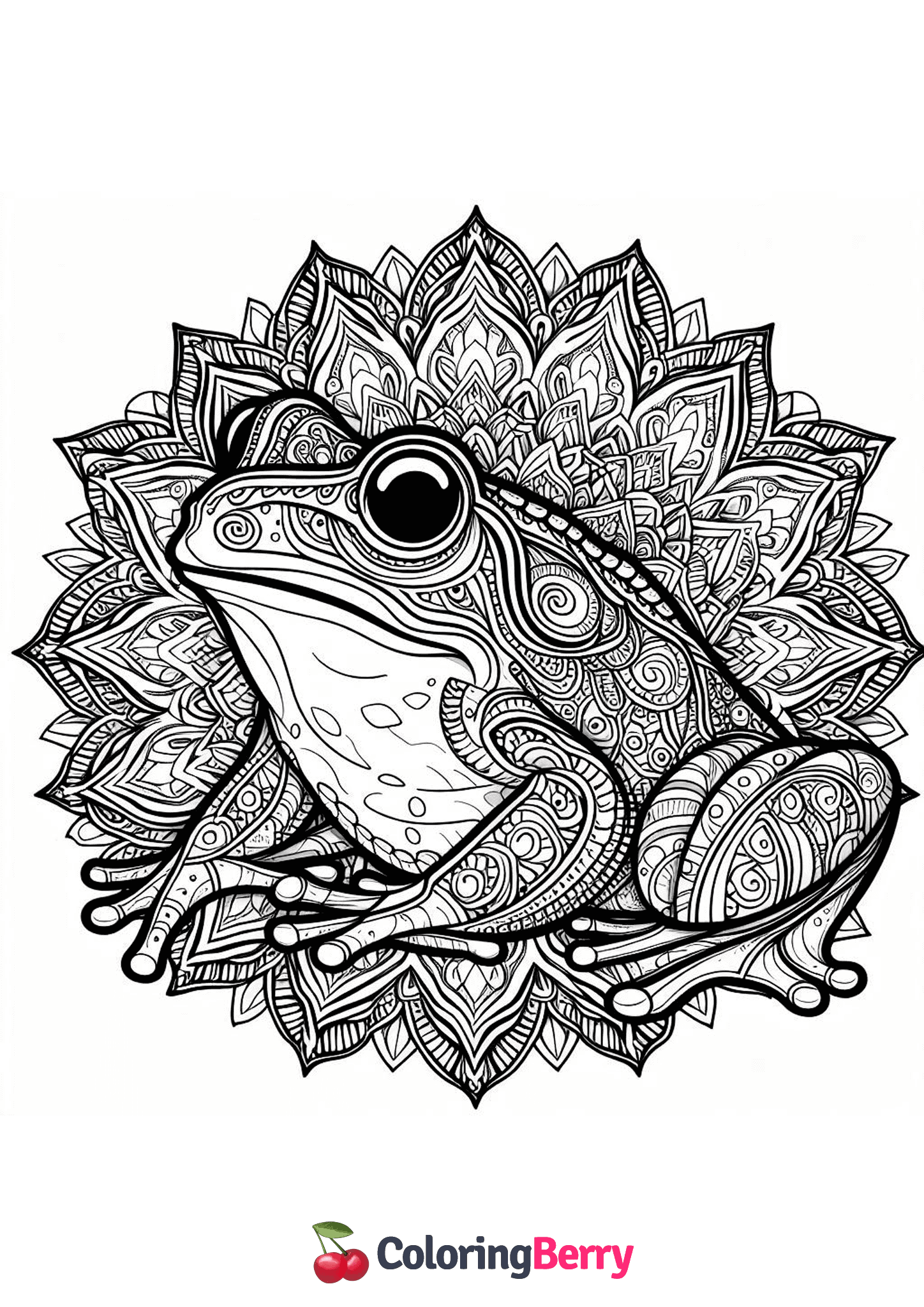 Frog Mandala