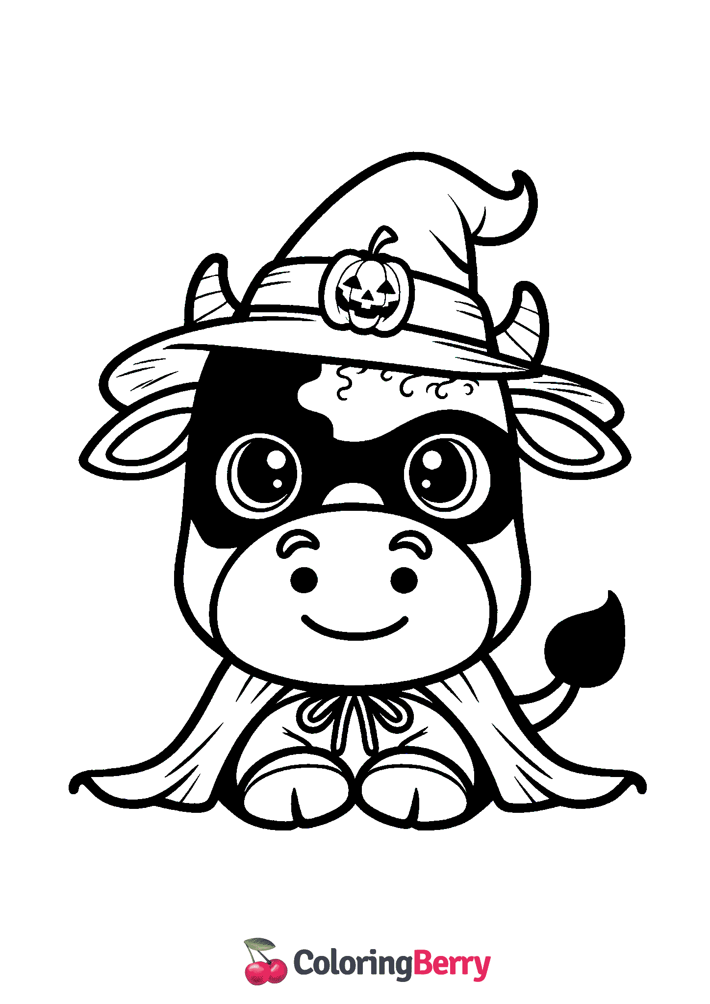 Halloween Cow
