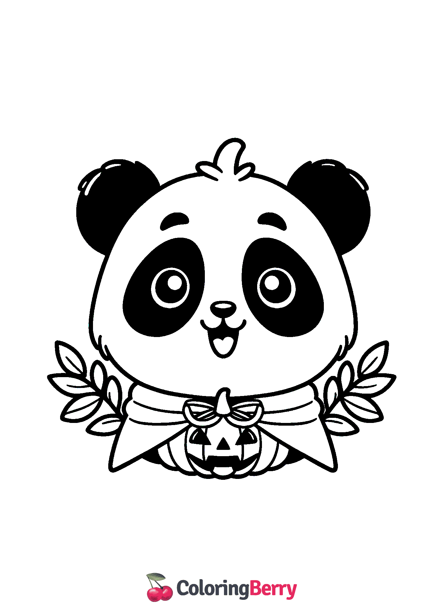 Halloween Panda
