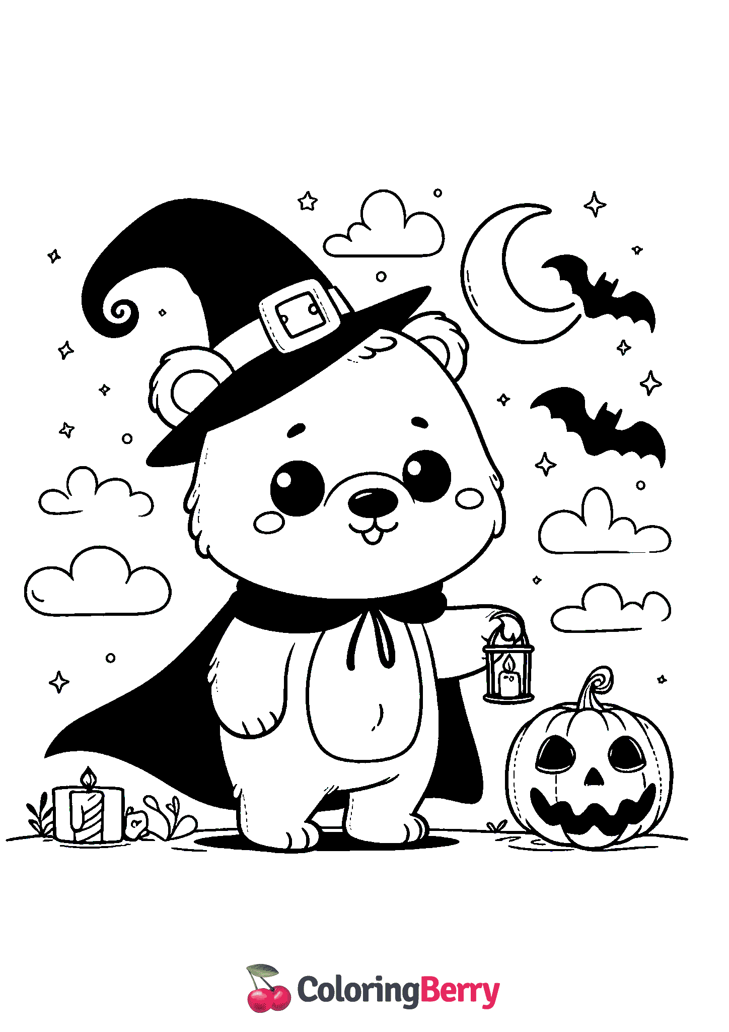 Halloween Polar Bear
