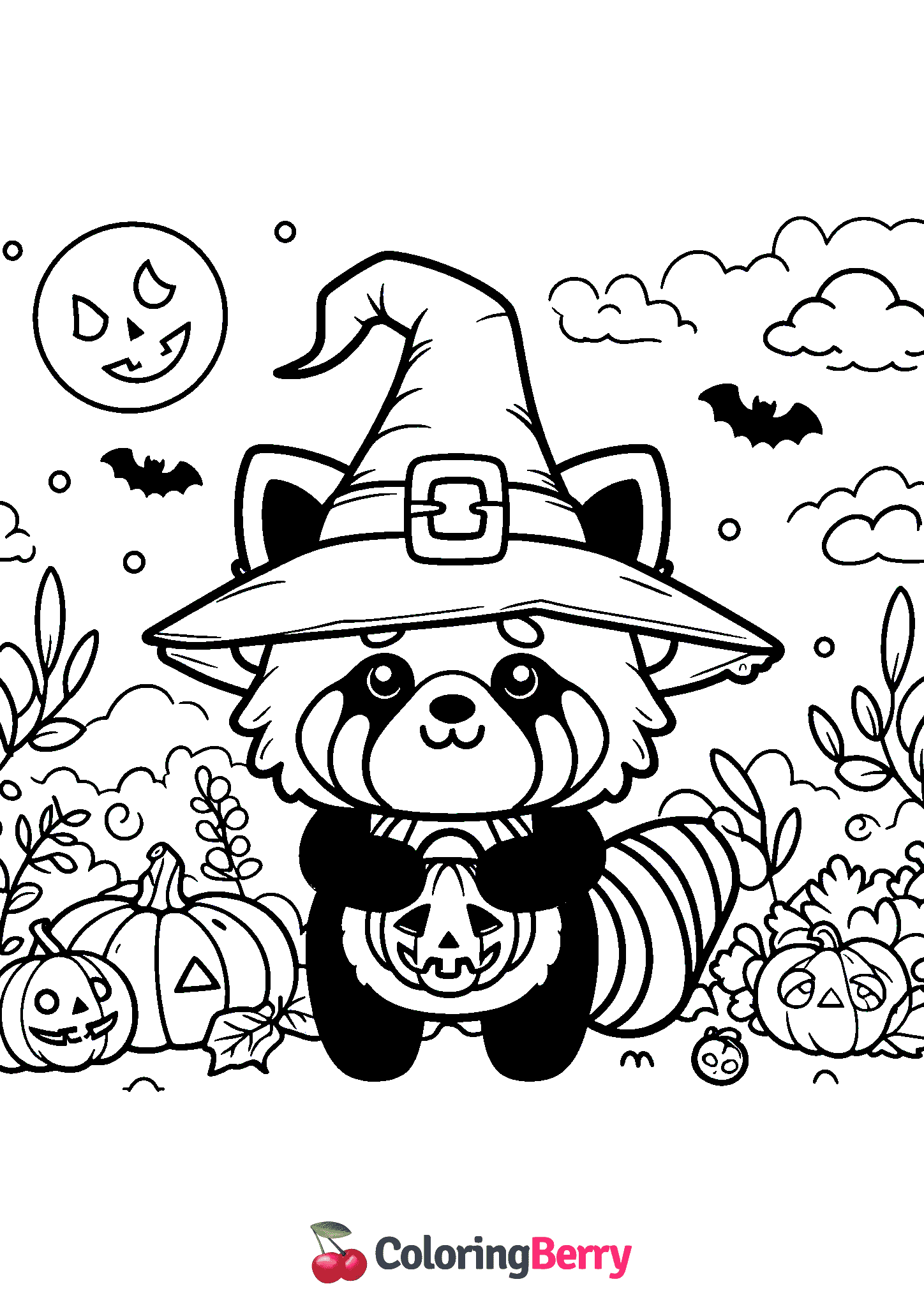 Halloween Red Panda