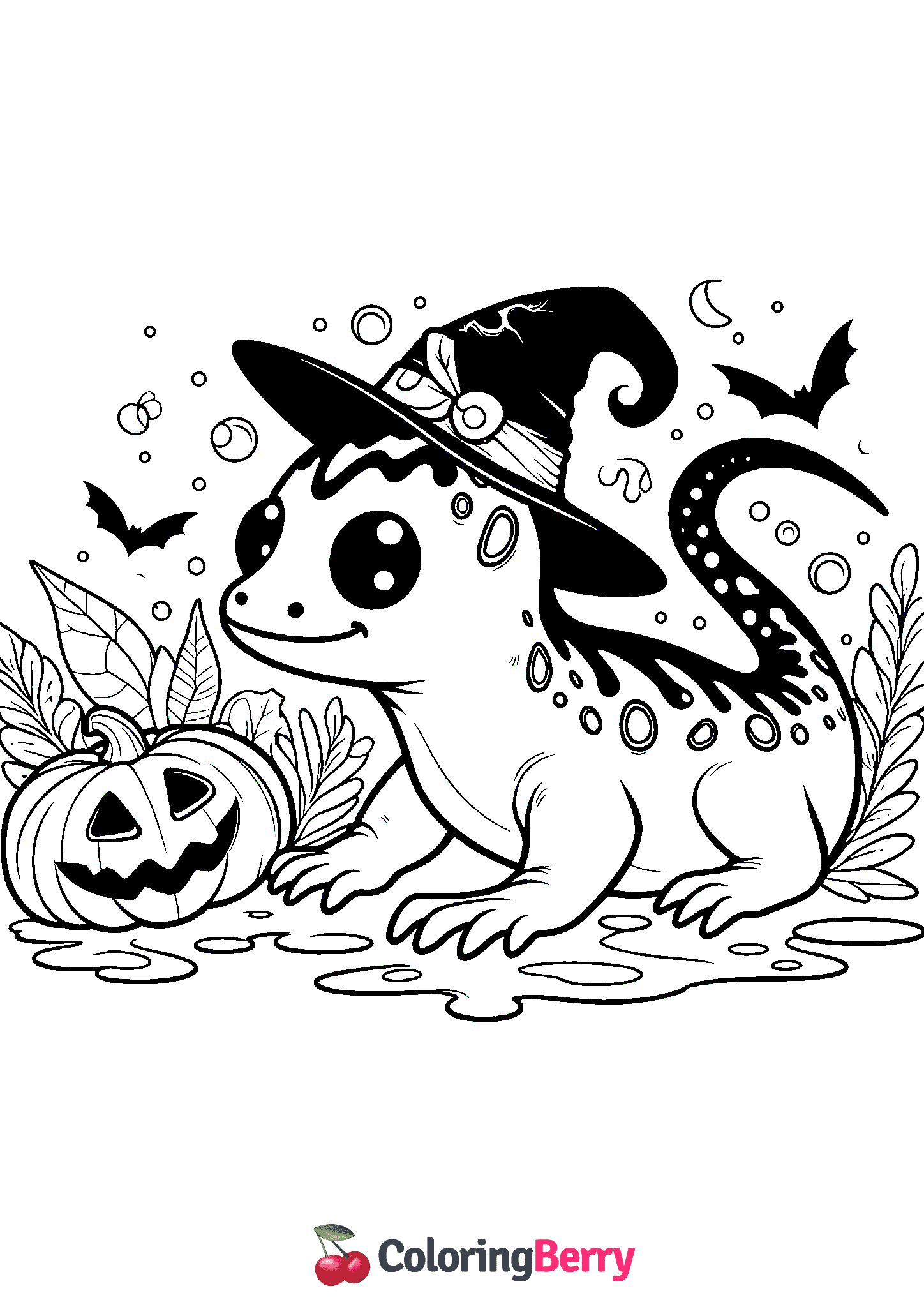 Halloween Salamander