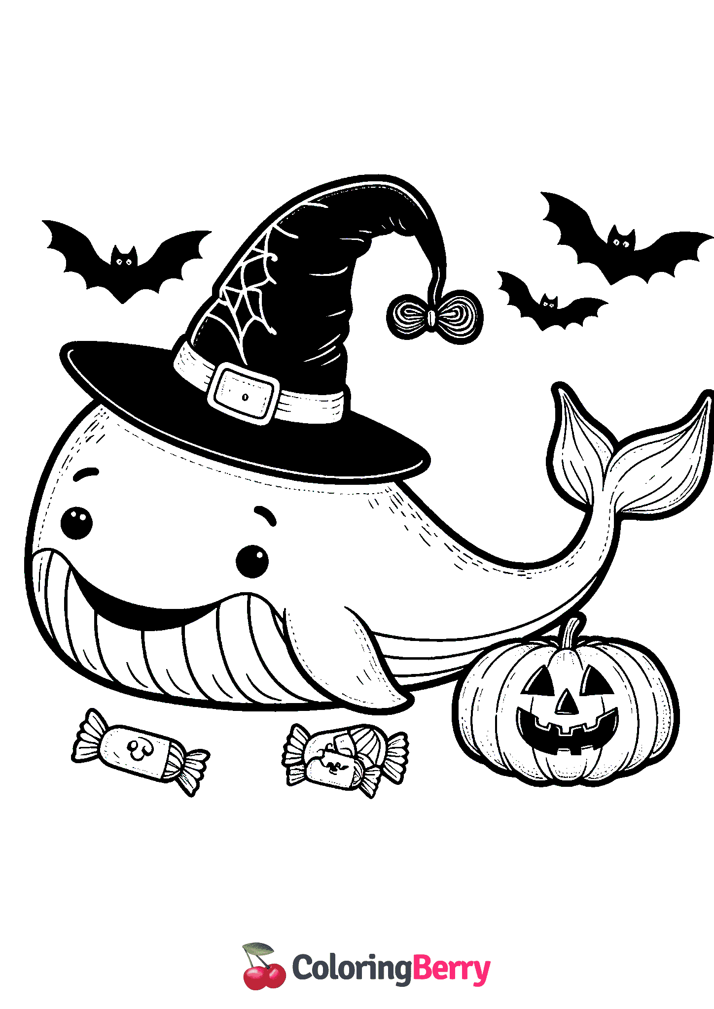 Halloween Whale