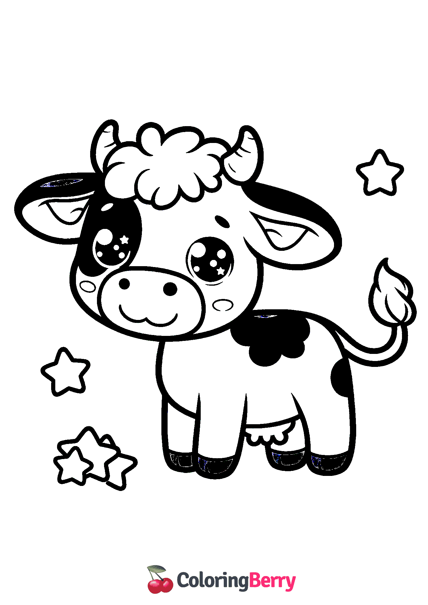 Kawaii Cow