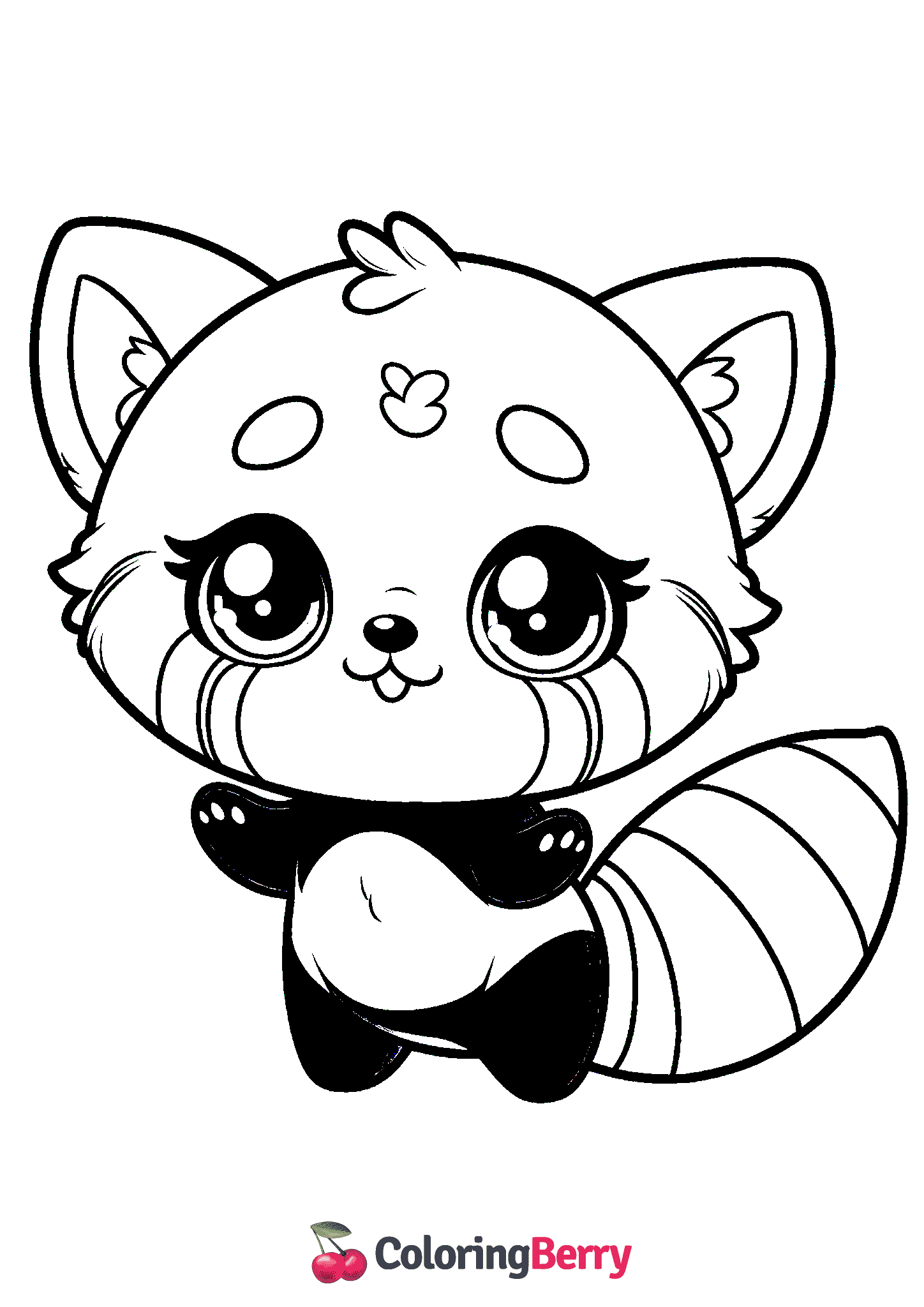 Kawaii Red Panda