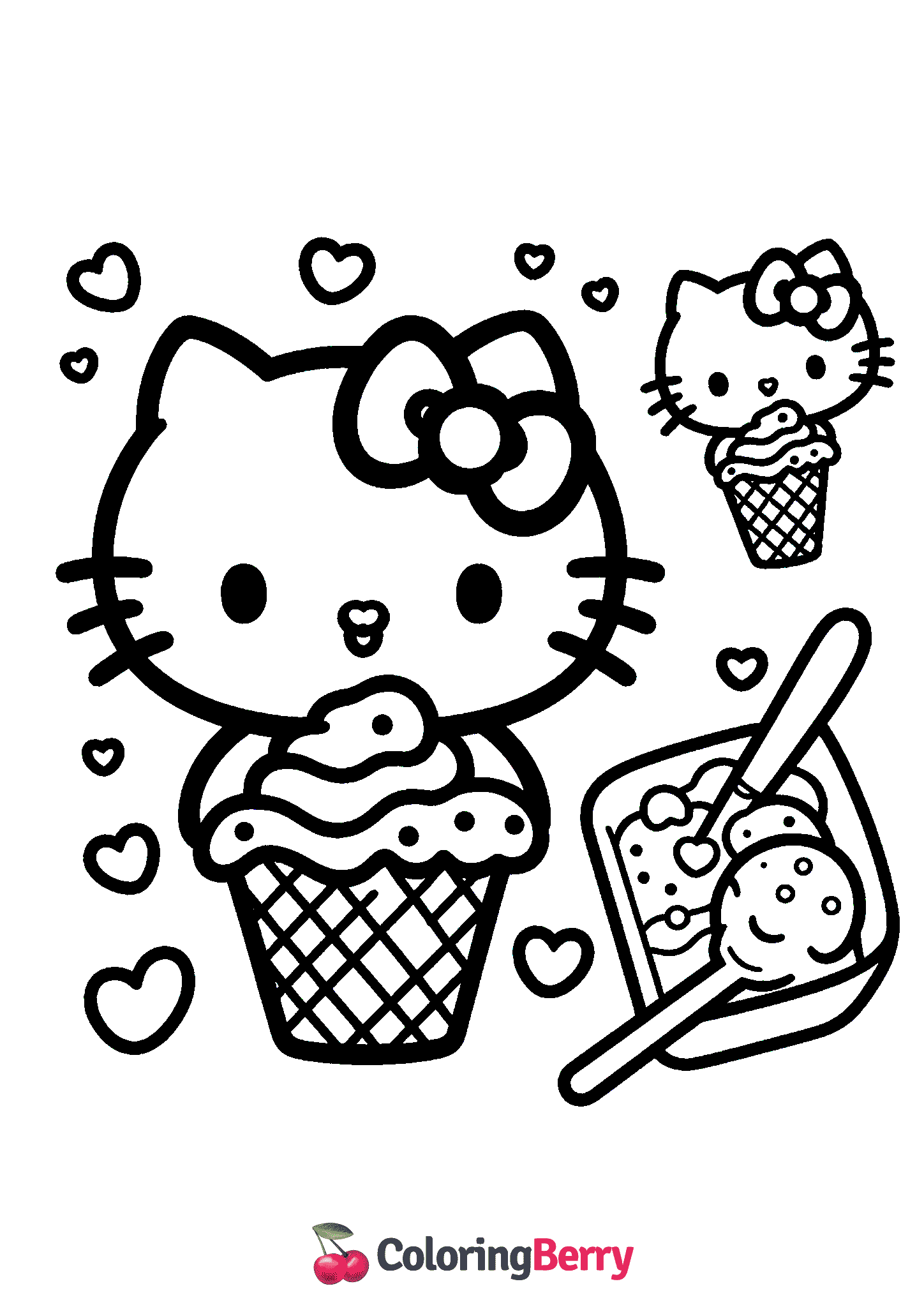 Kitty Ice Cream