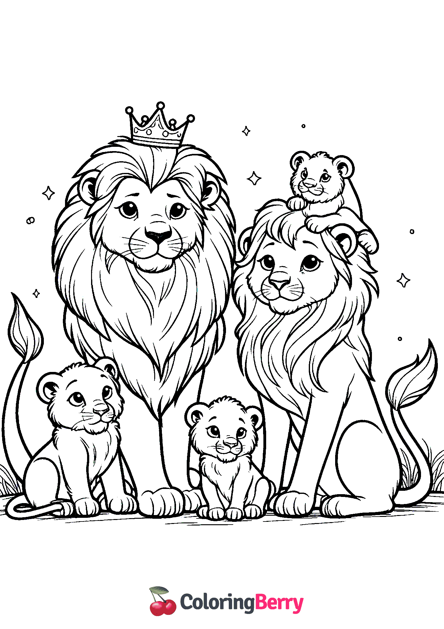 Lion Family