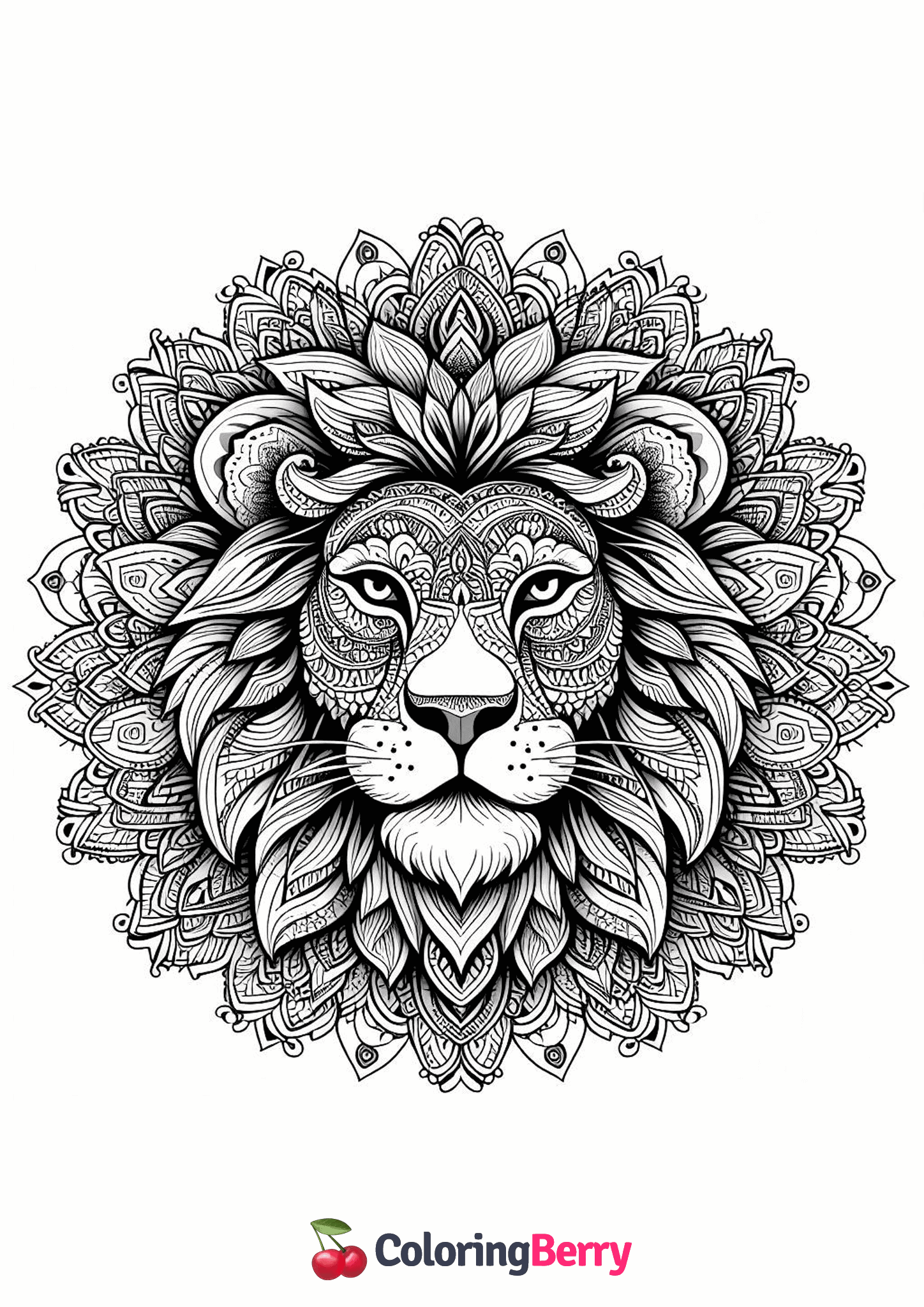 Lion Mandala