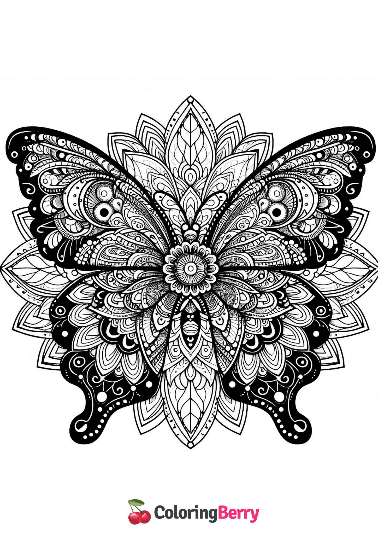 Mandala Butterfly