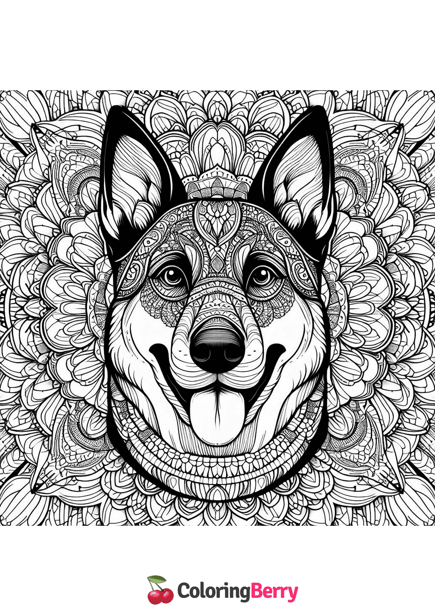 Mandala Dog