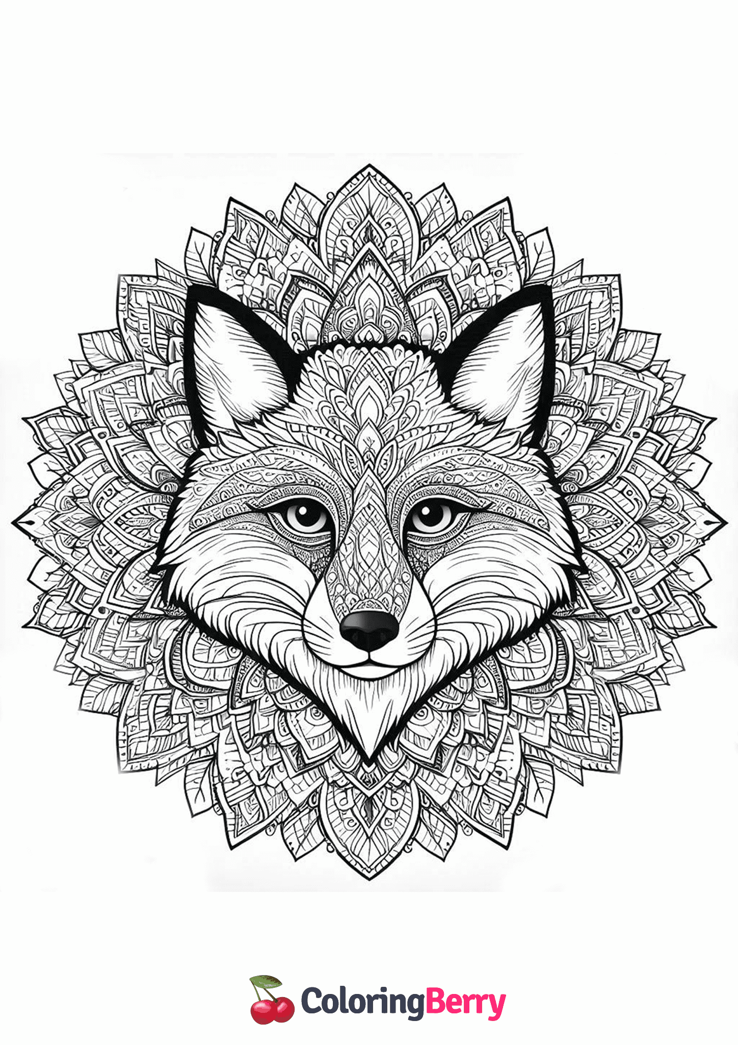 Mandala Fox
