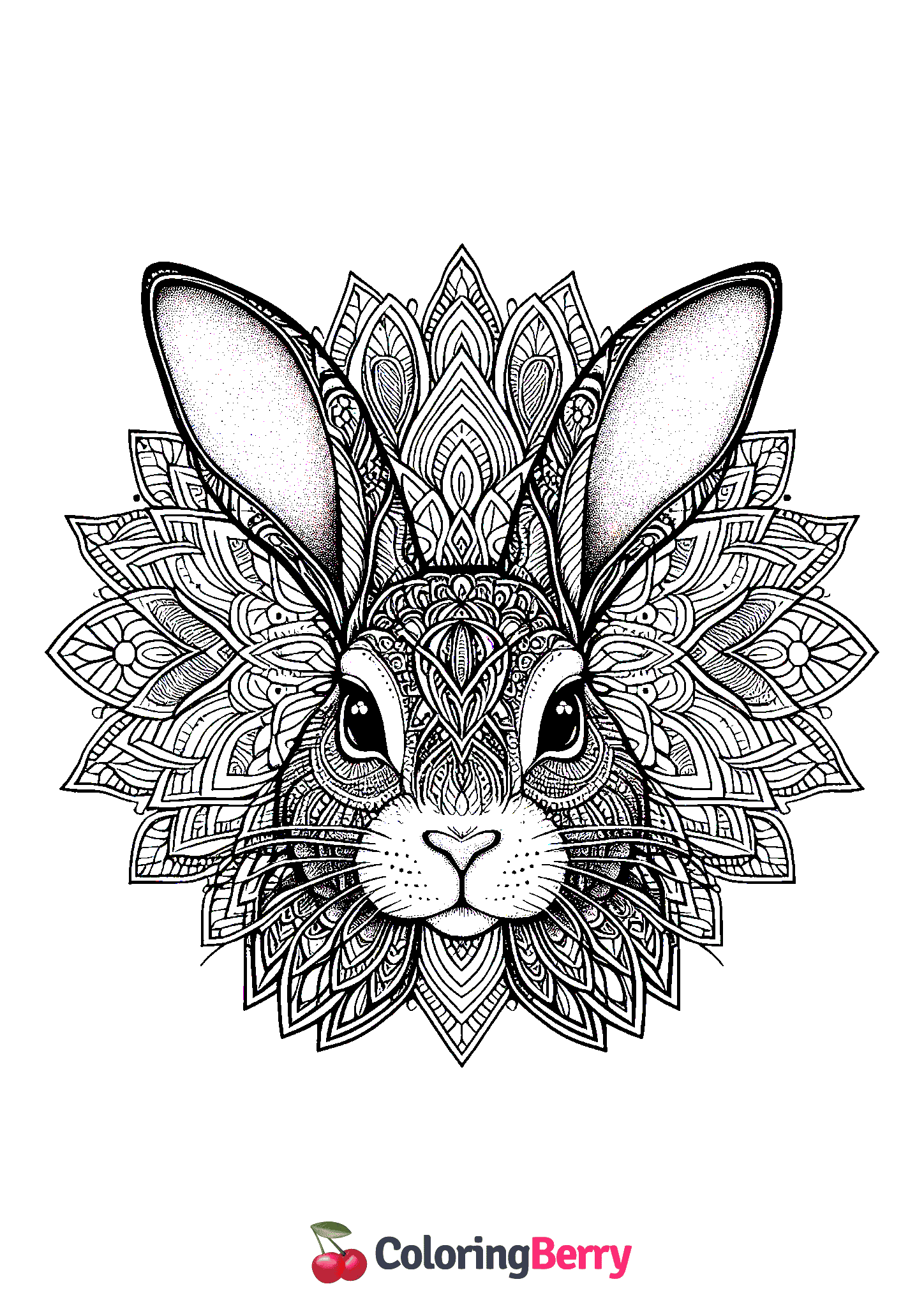 Mandala Hare