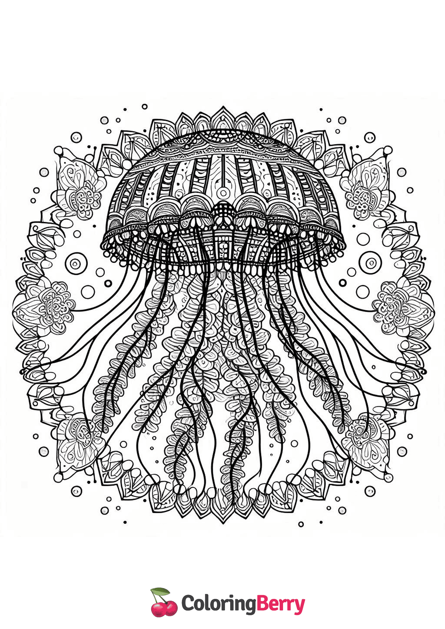Mandala Jellyfish