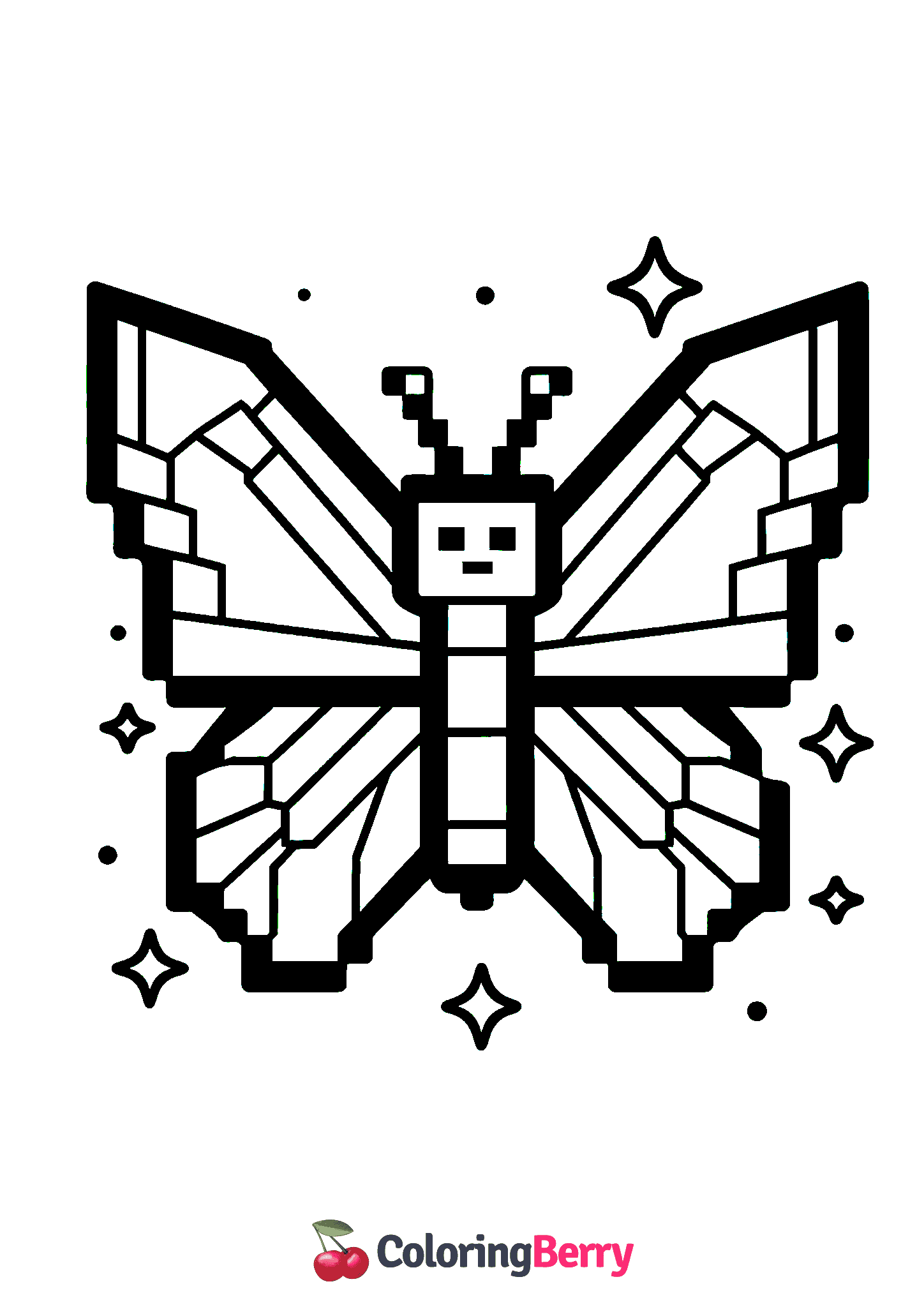Minecraft Butterfly