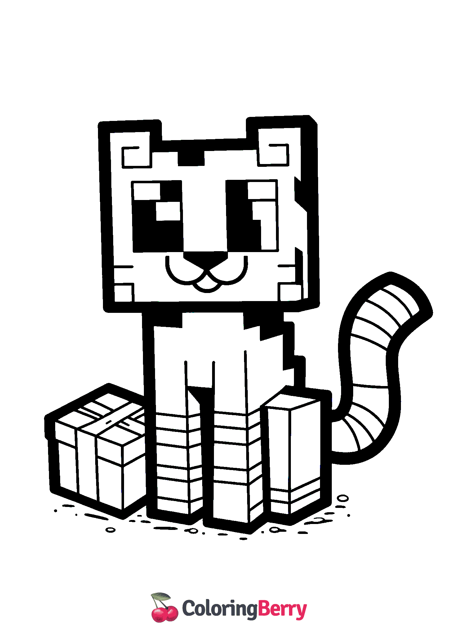 Minecraft Cat