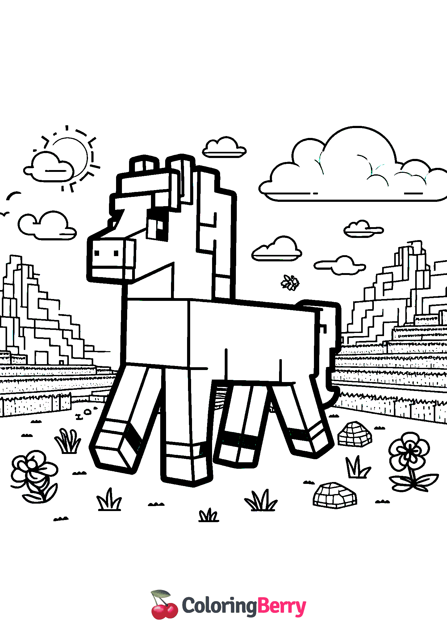 Minecraft Horse