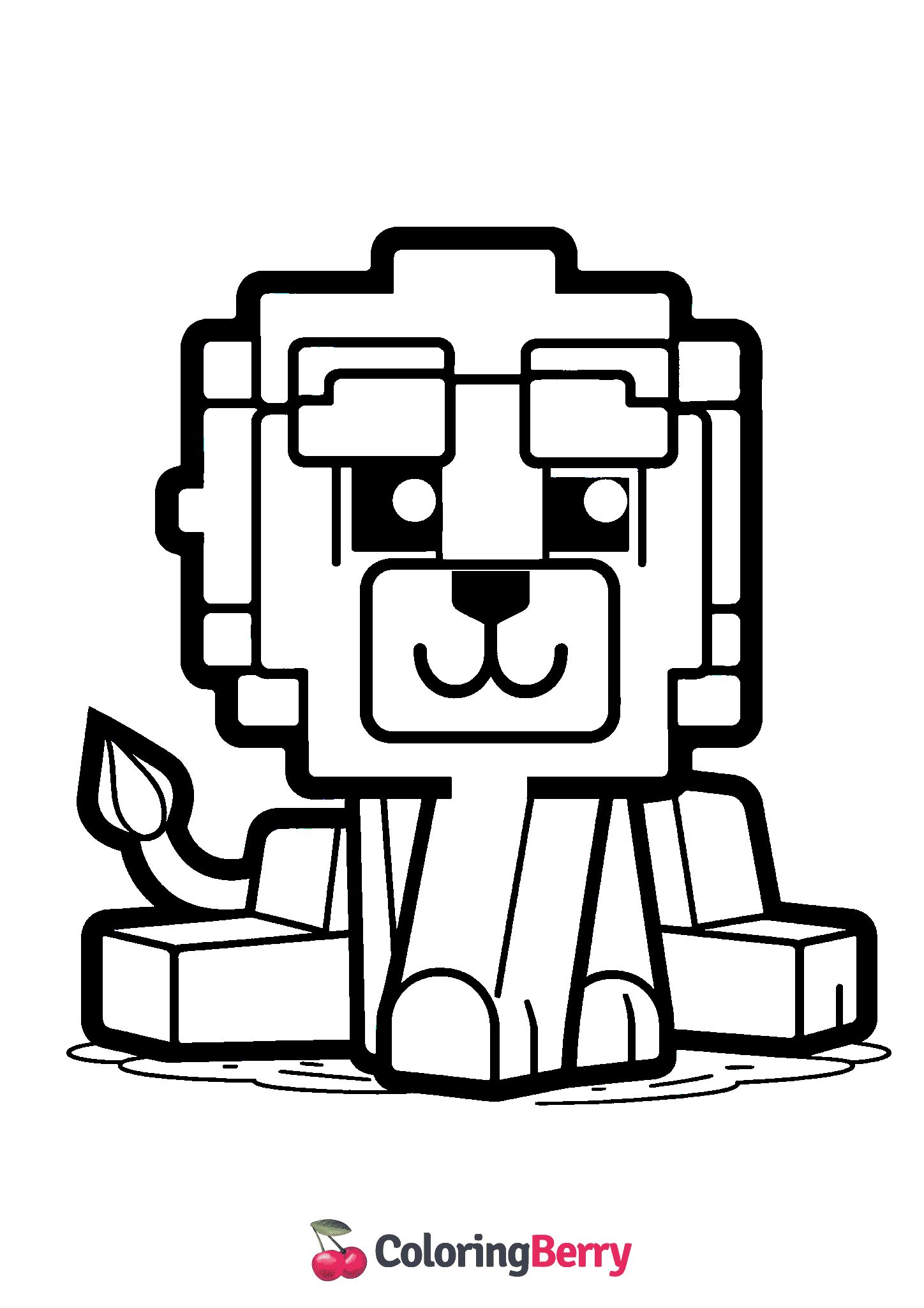 Minecraft Lion
