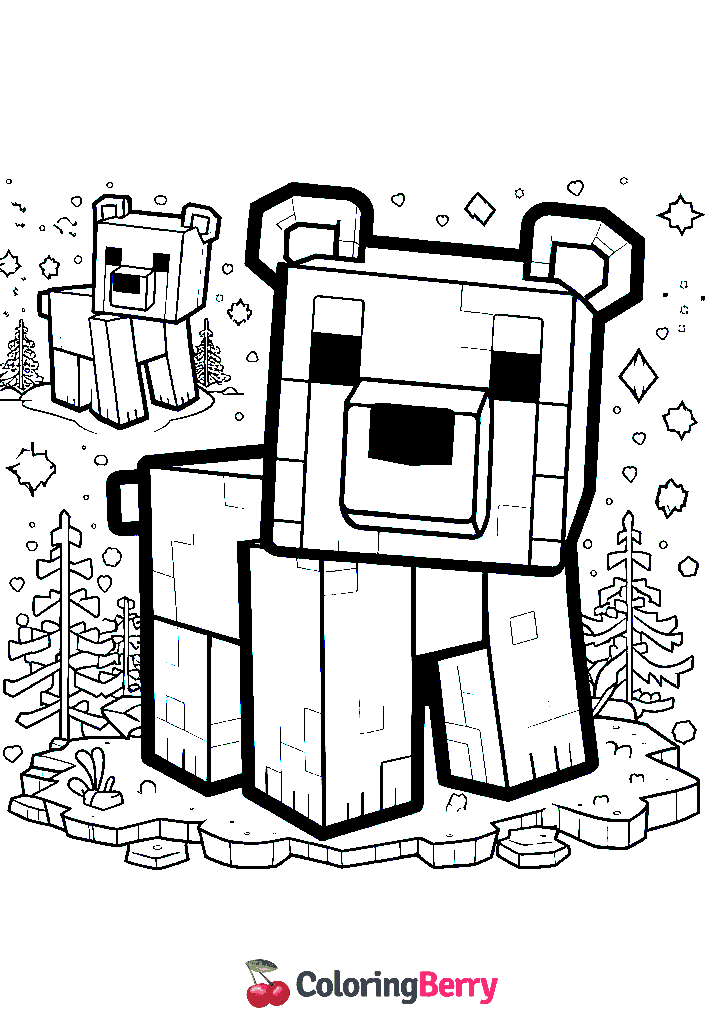 Minecraft Polar Bear