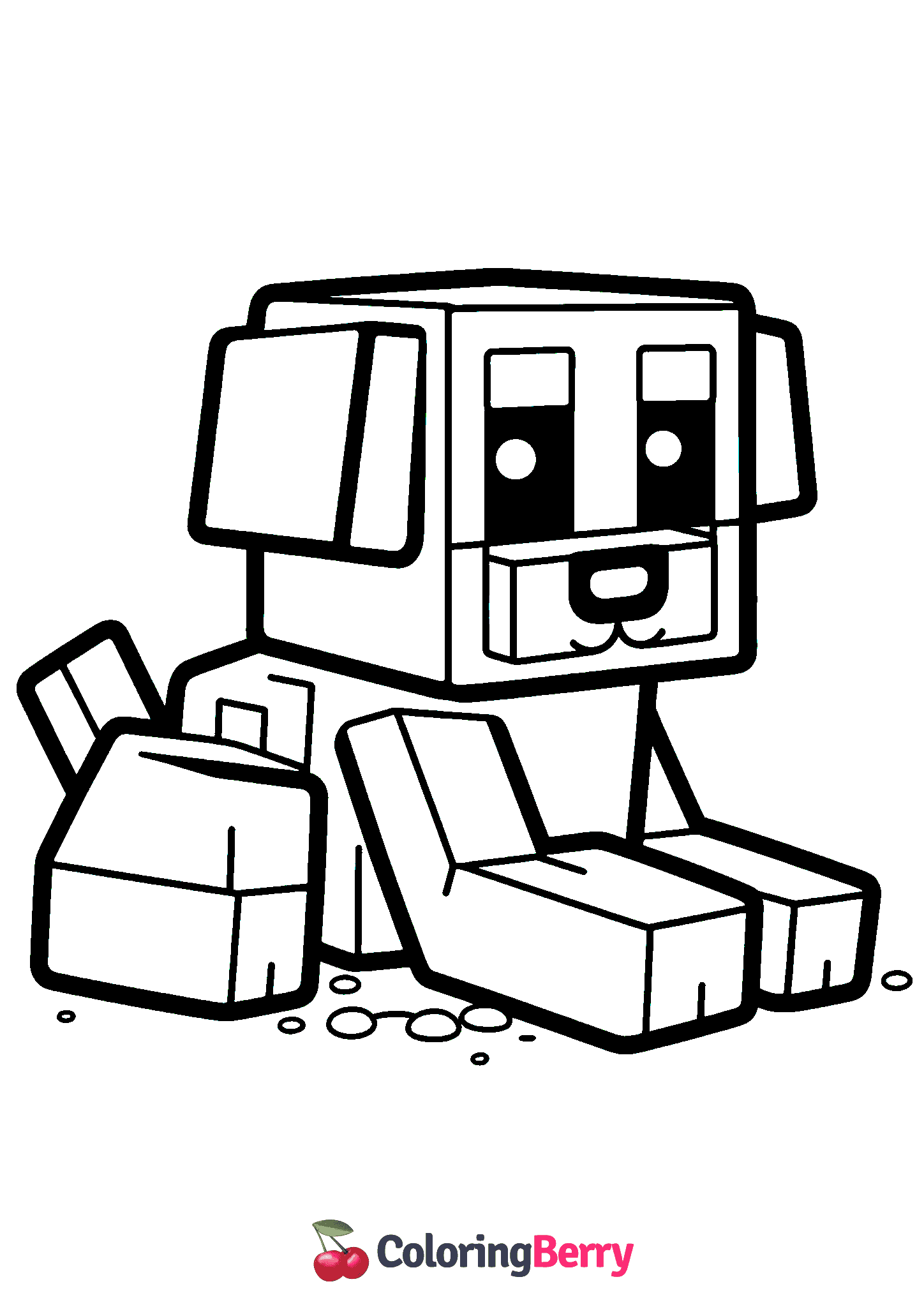 Minecraft Puppy
