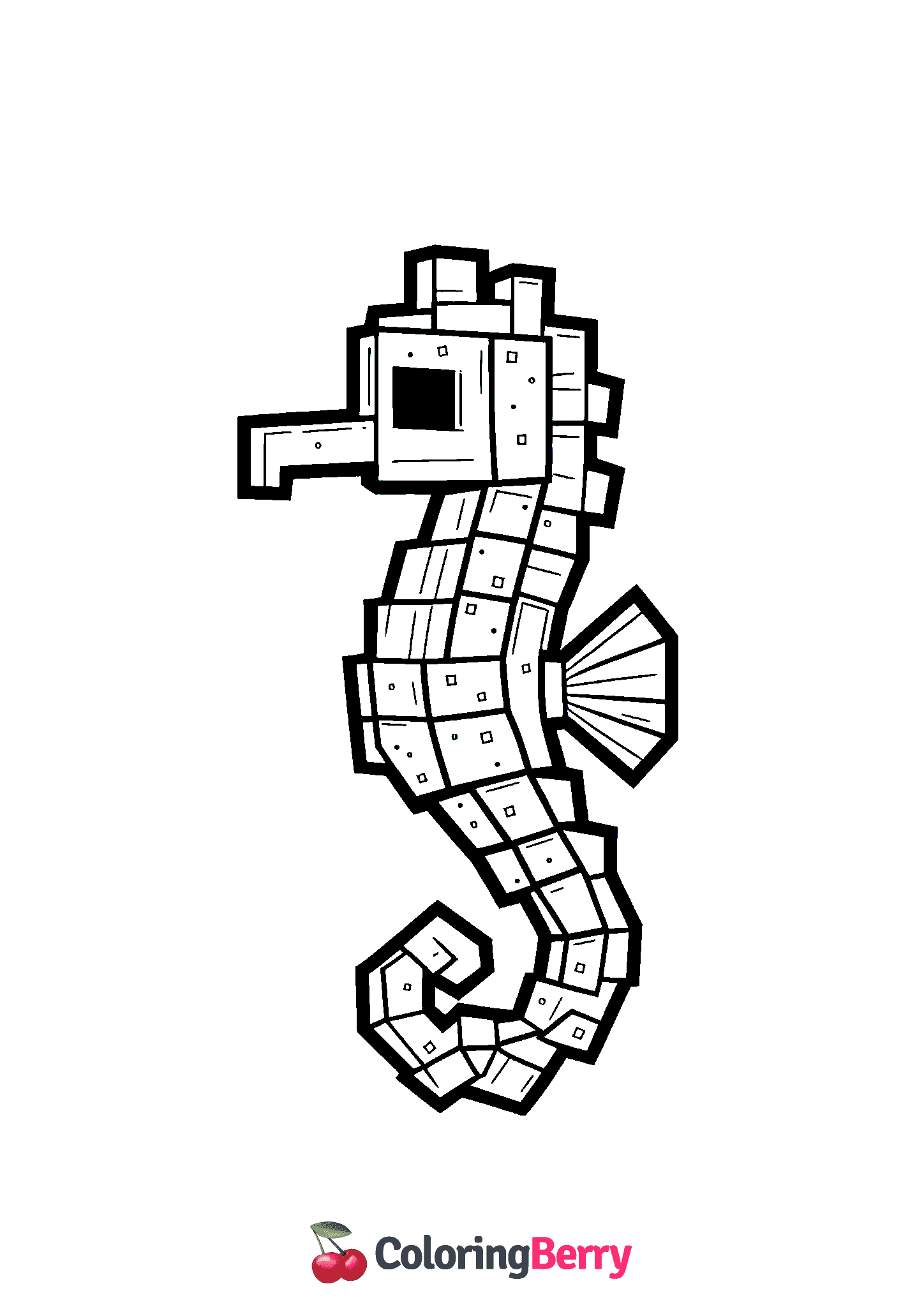 Minecraft Seahorse