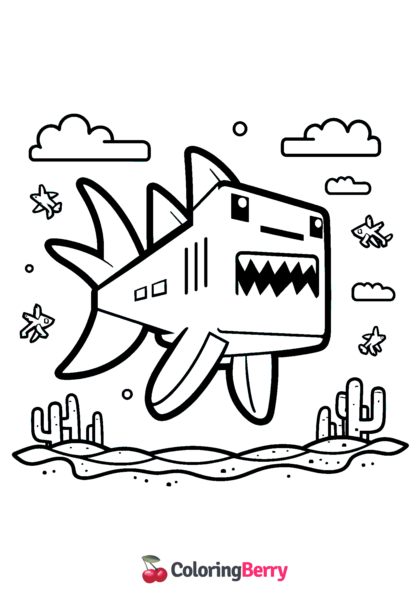 Minecraft Shark