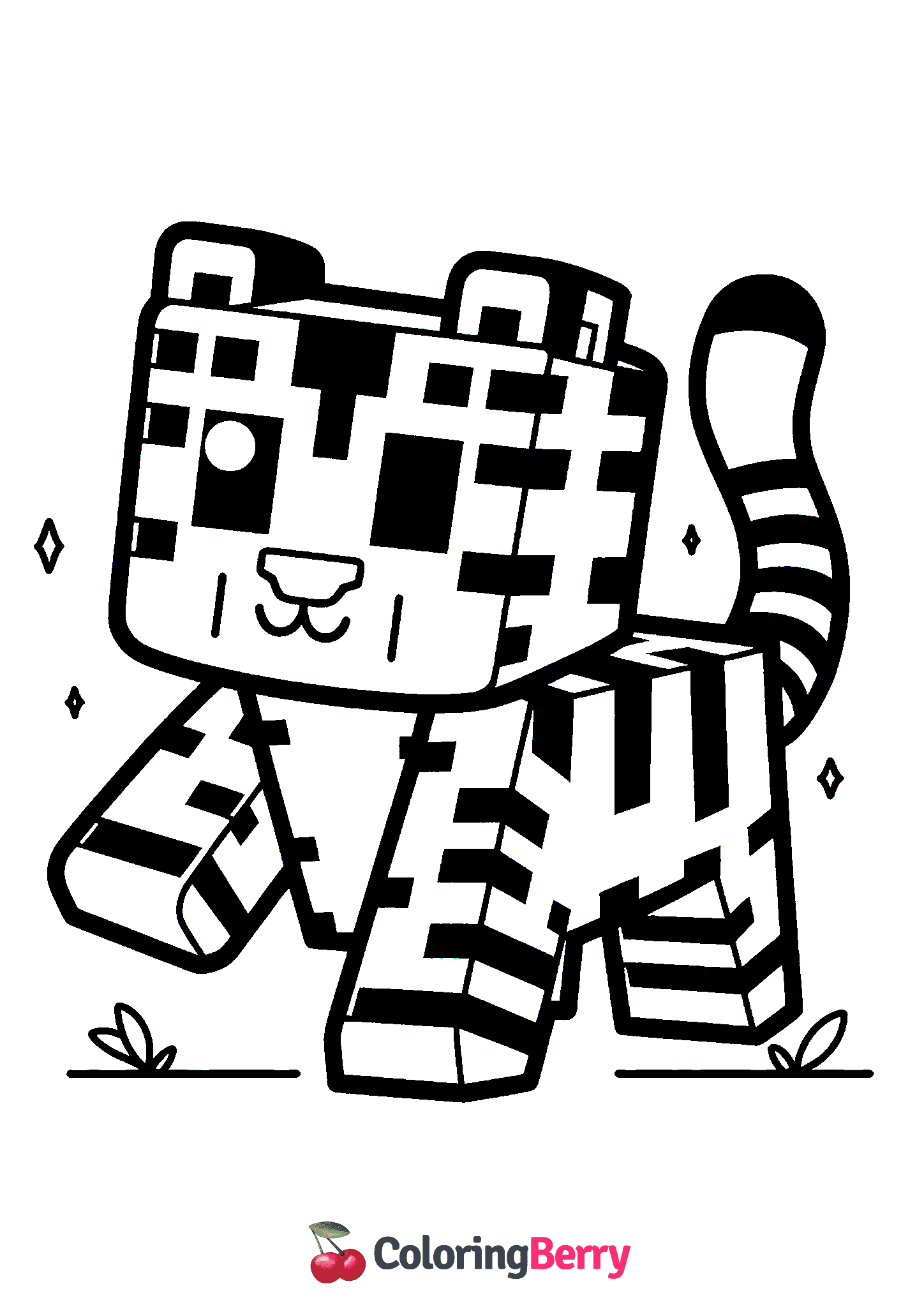 Minecraft Tiger