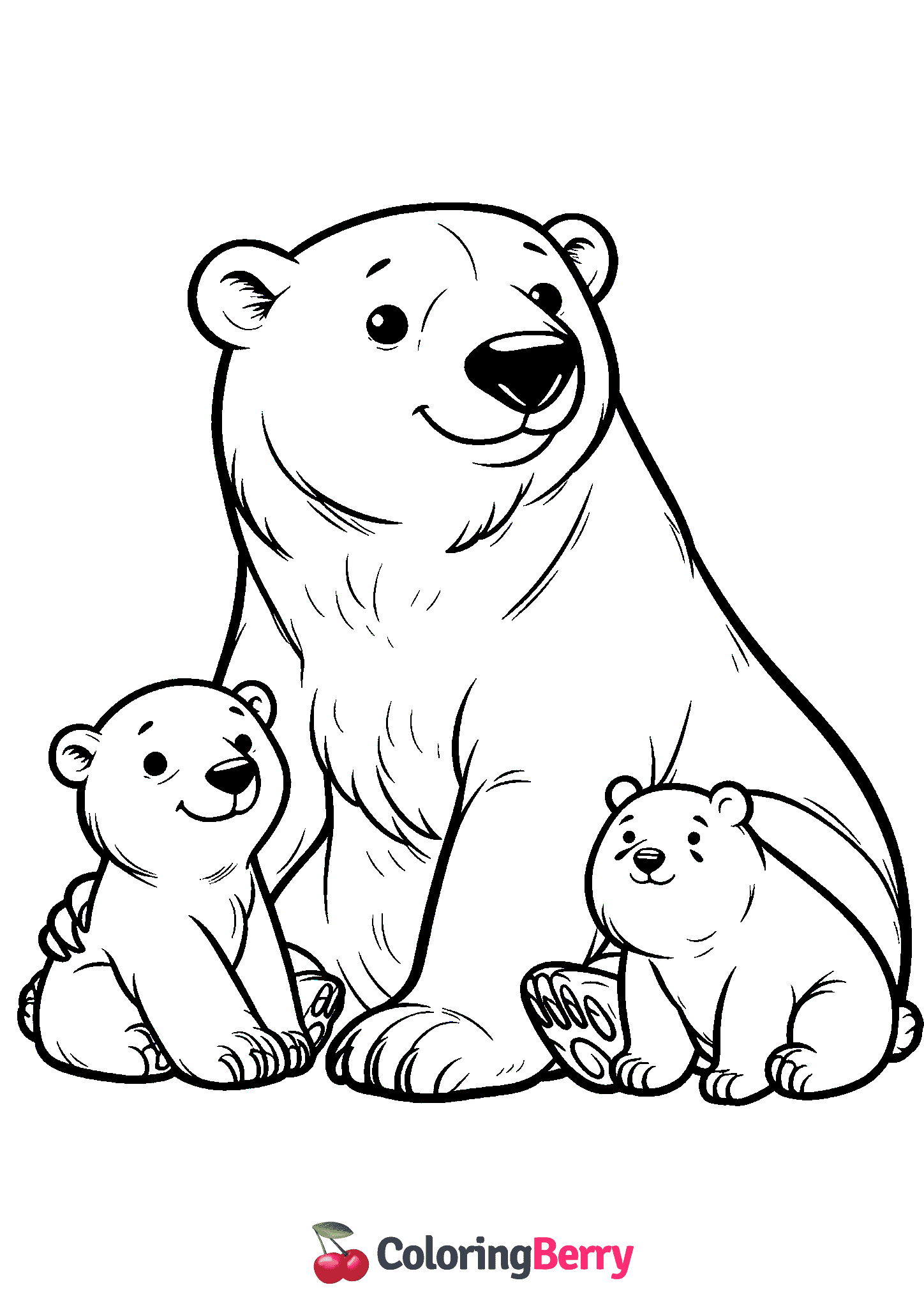Polar Bear Family