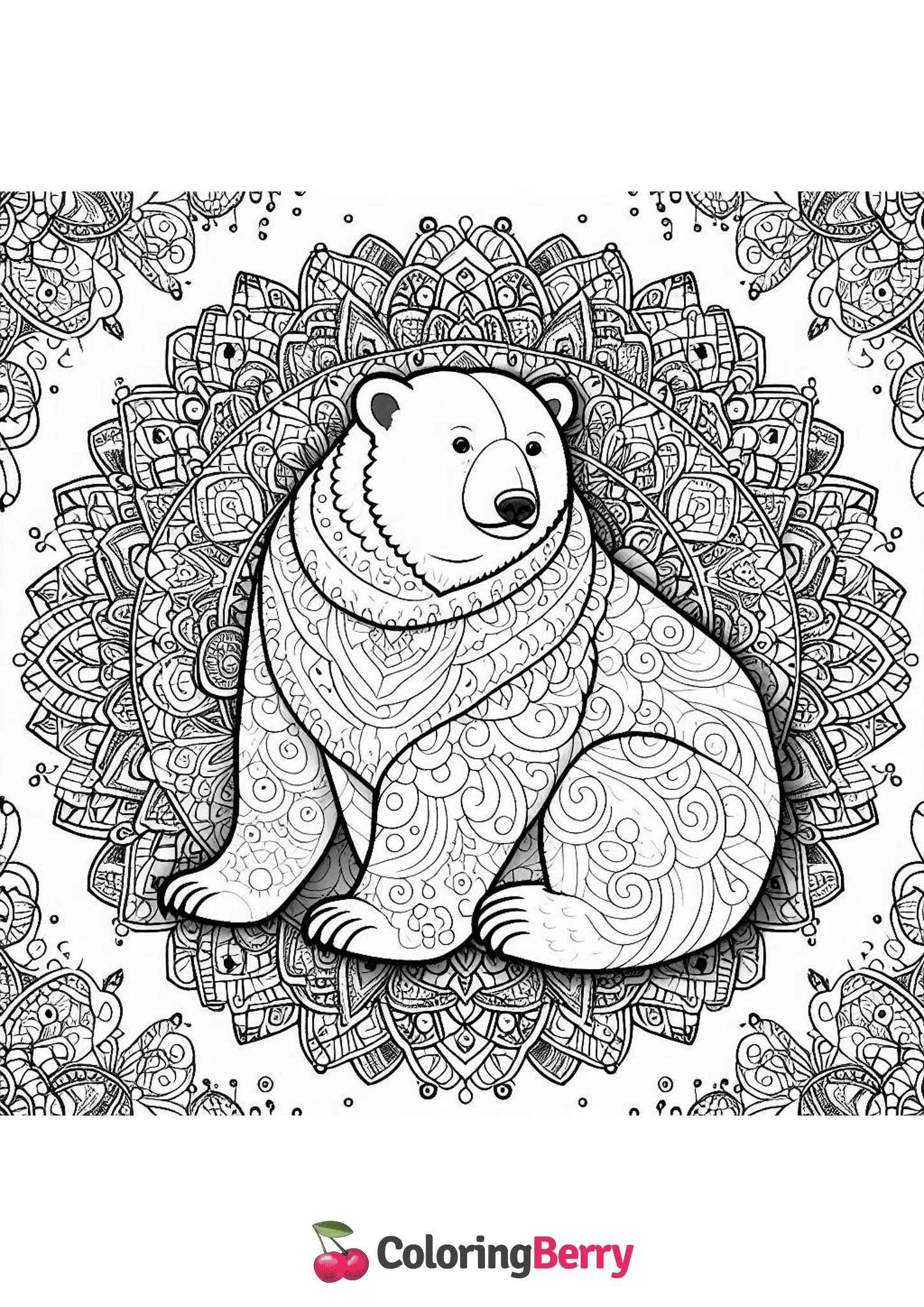Polar Bear Mandala