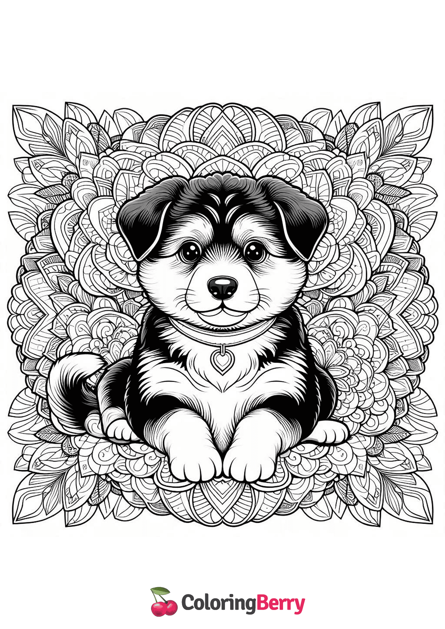 Puppy Mandala