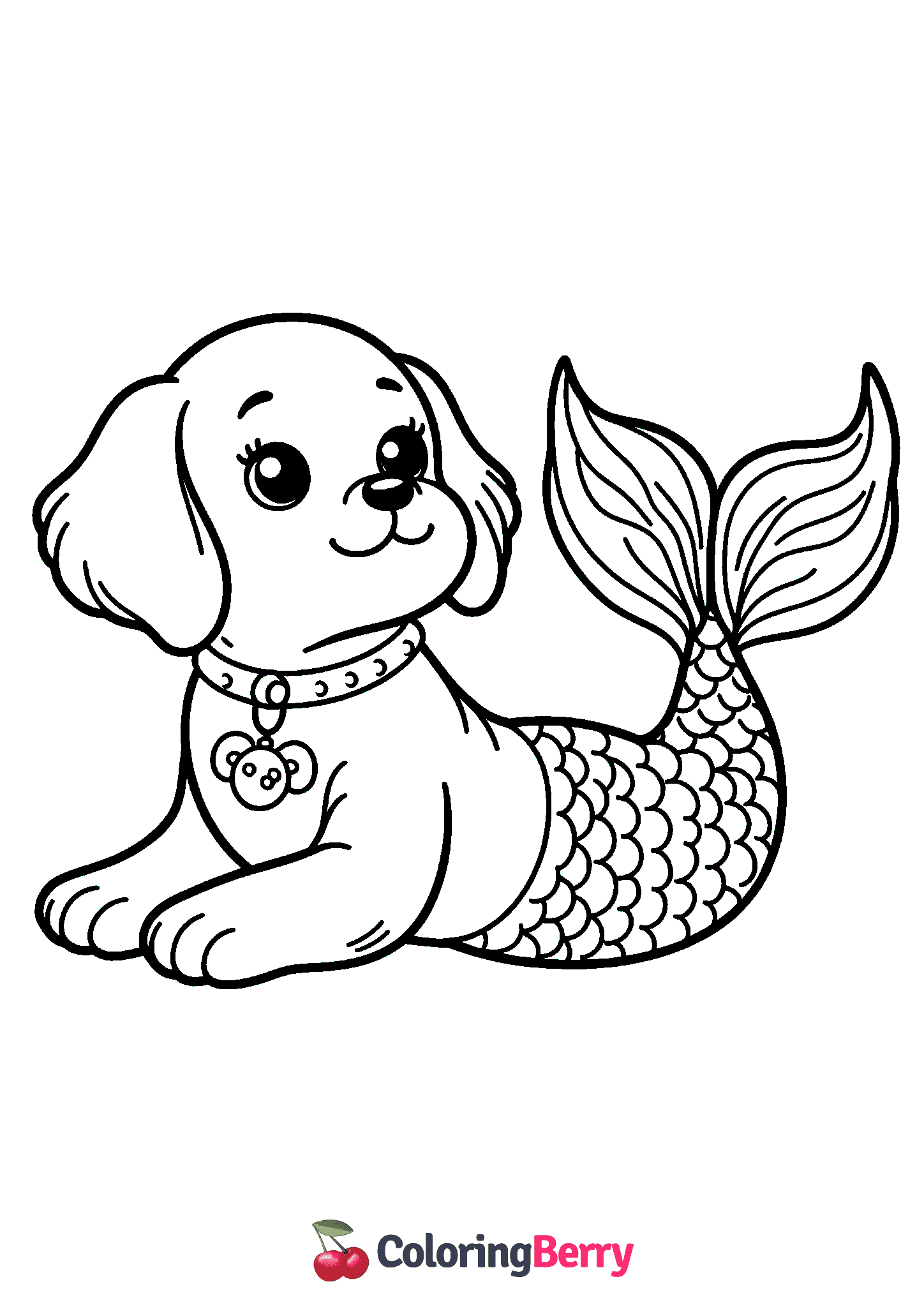 Puppy Mermaid