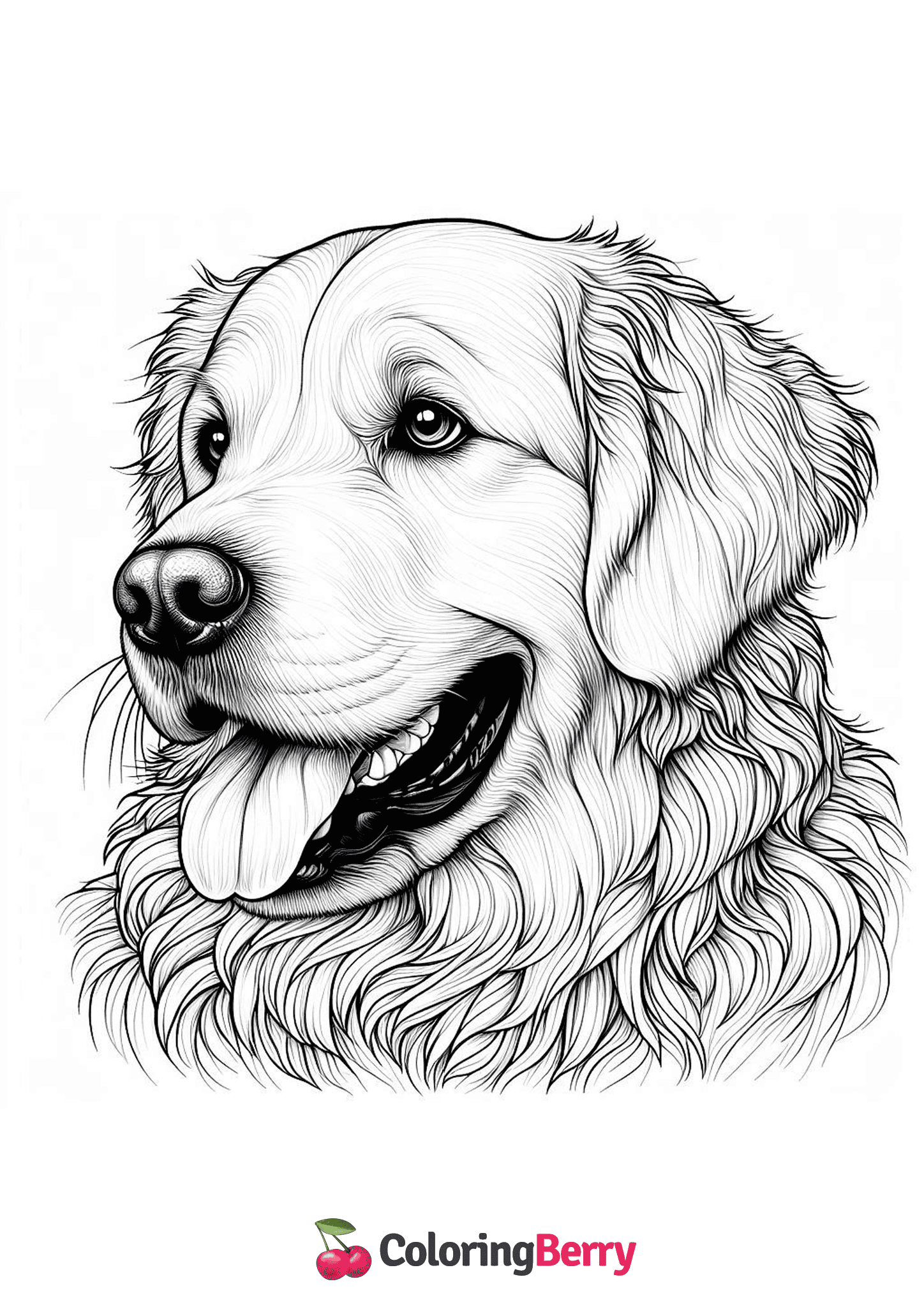 Realistic Golden Retriever