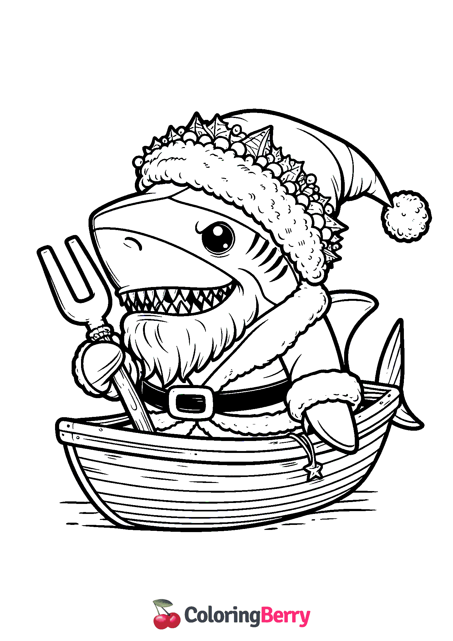 Santa Shark