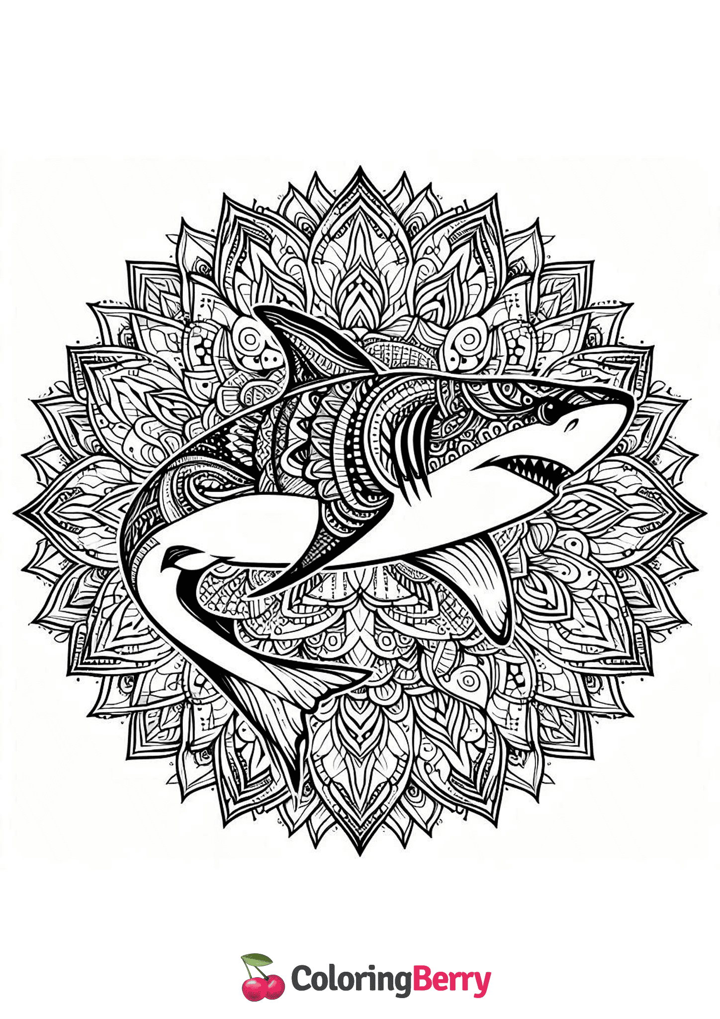 Shark Mandala