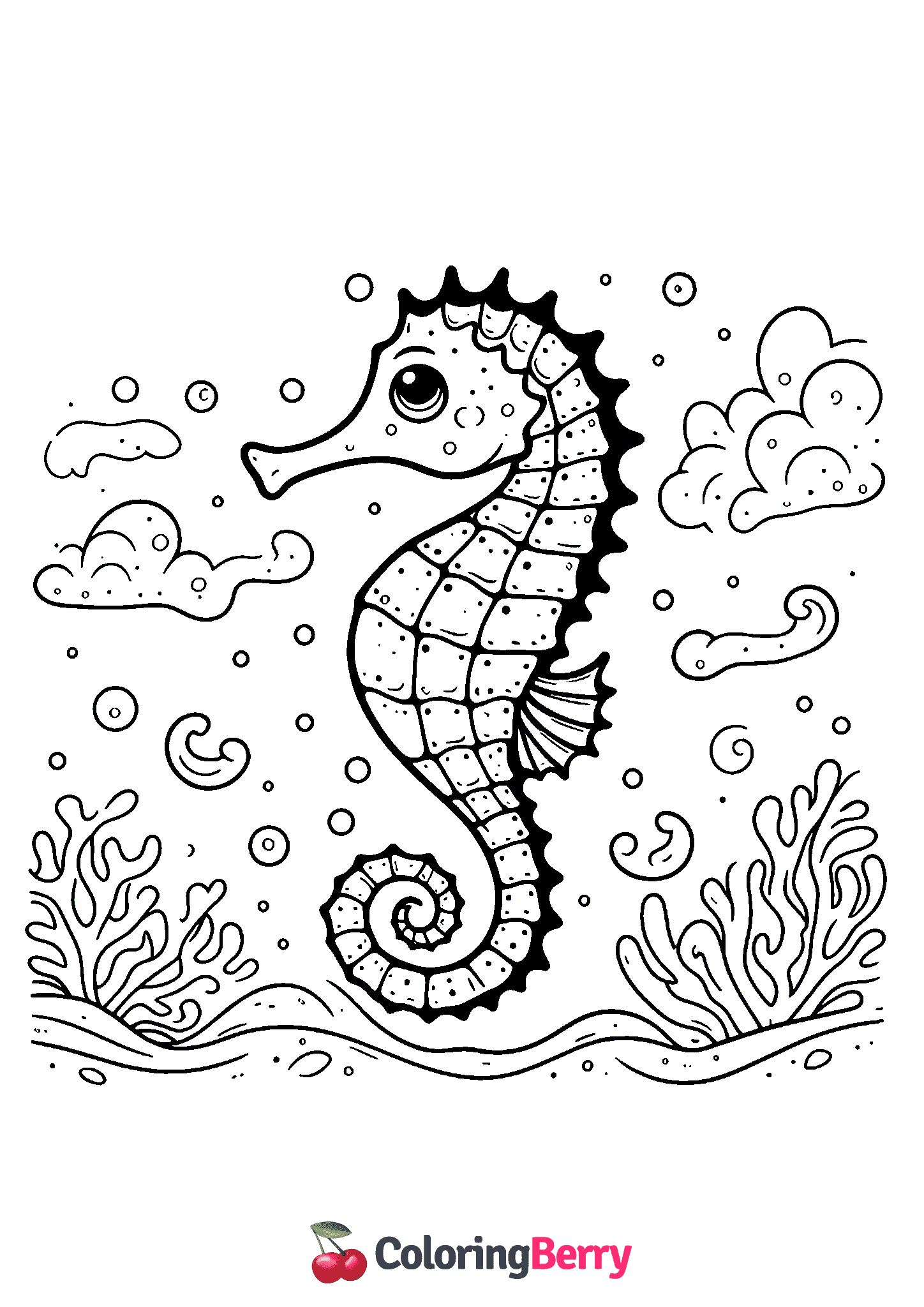 Simple Seahorse