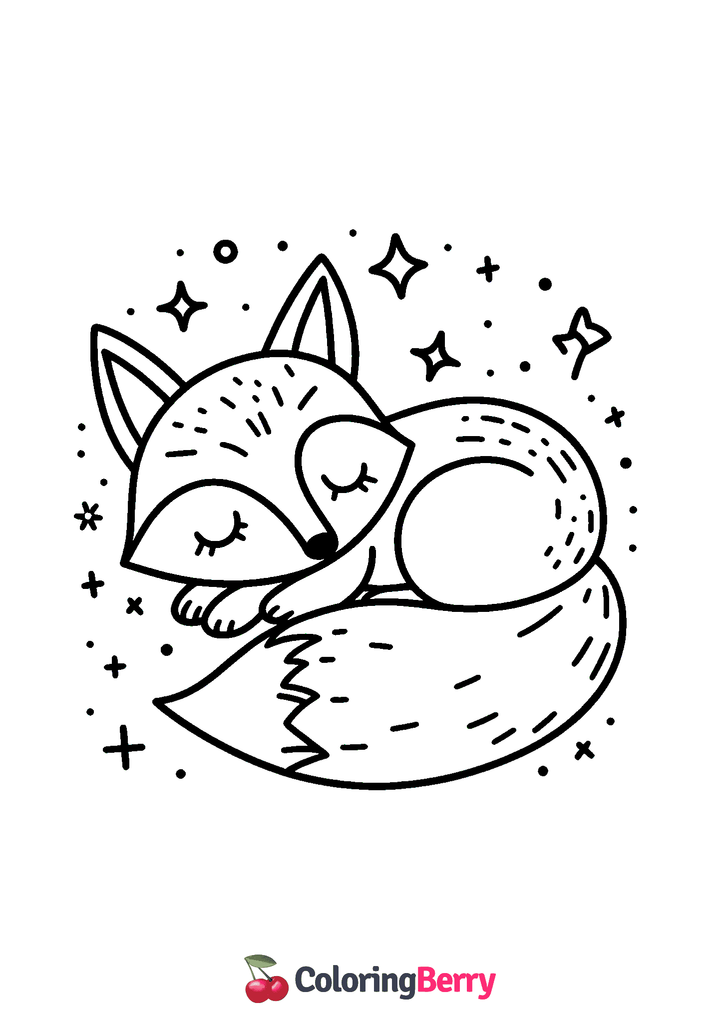 Sleeping Fox