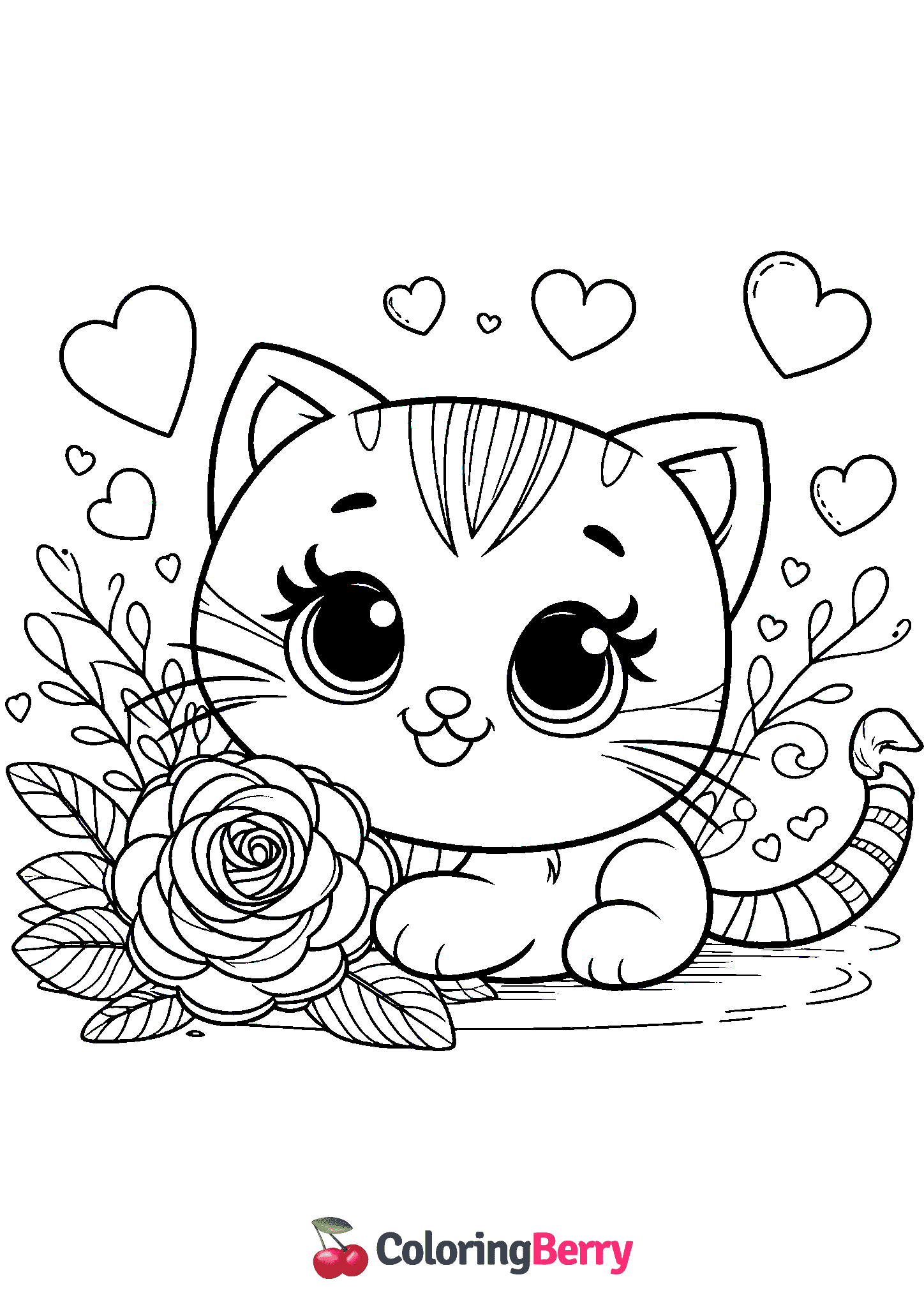 Valentine Cat